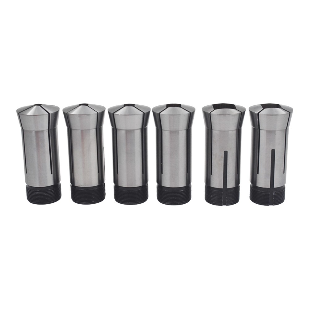 5C Square Collets 6 Pc Set 1/4, 5/16, 3/8, 1/2, 5/8, 3/4 inch High Precision
