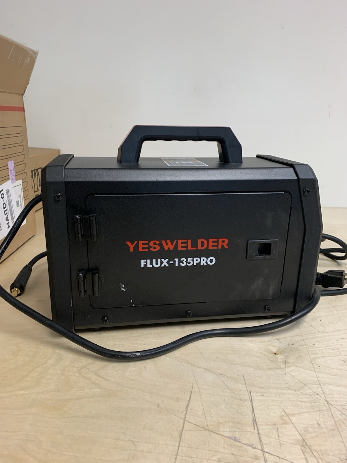 YESWELDER Flux-135PRO Gasless MIG Welder – Portable Welding Machine