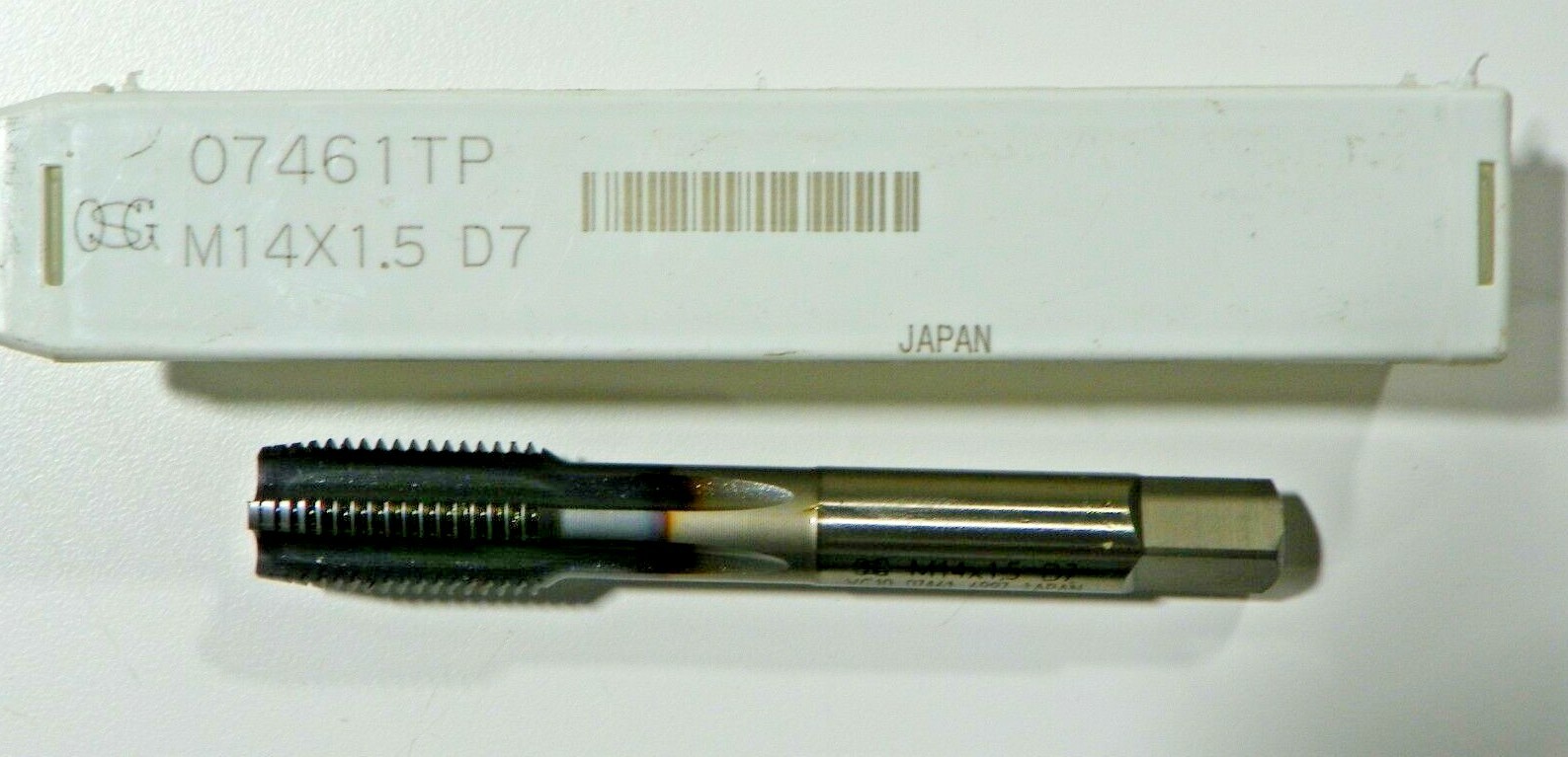 OSG, M14 x 1.5 D7, PLUG TAP, #07461TP M089