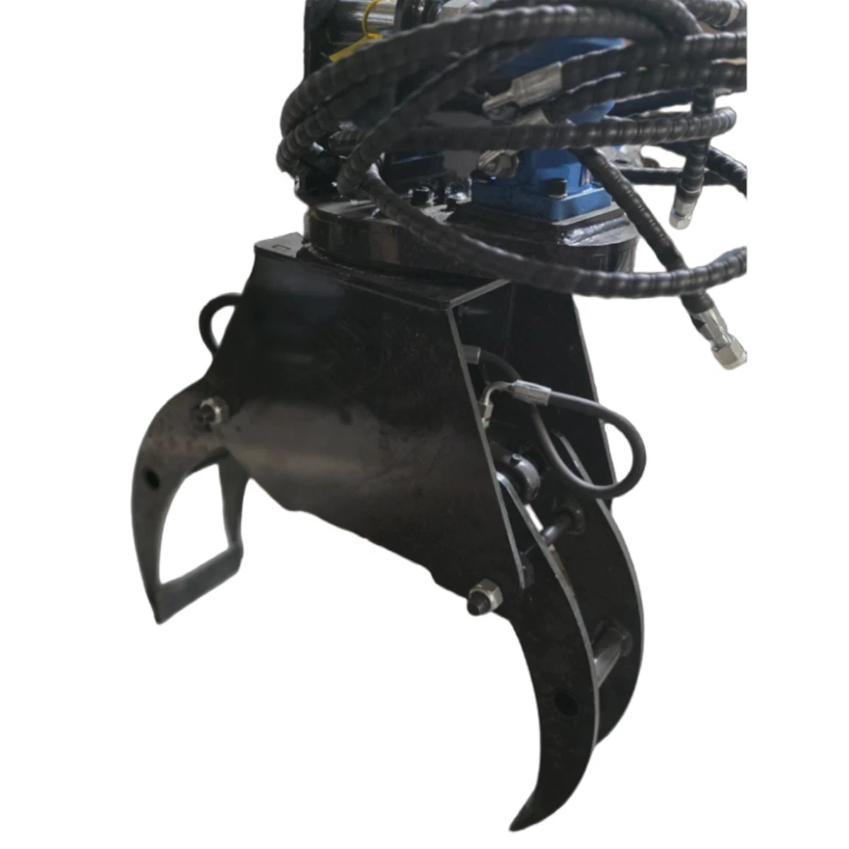 Agrotk Hydraulic Rotation Rock Log Grapple Mini Excavator Attachment 12EX-XZZMQ