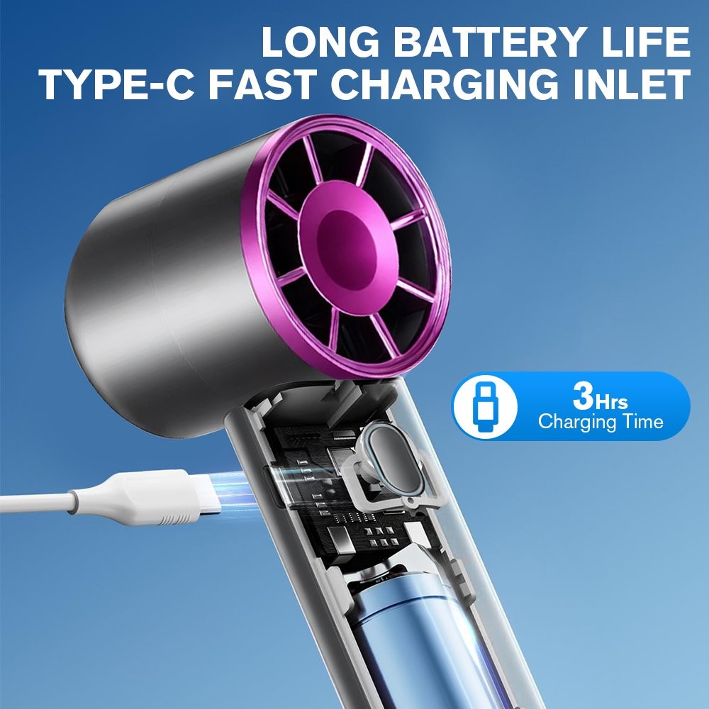 USB Handheld Fan Rechargeable Portable Mini Hand Held Small Fans Cooler US
