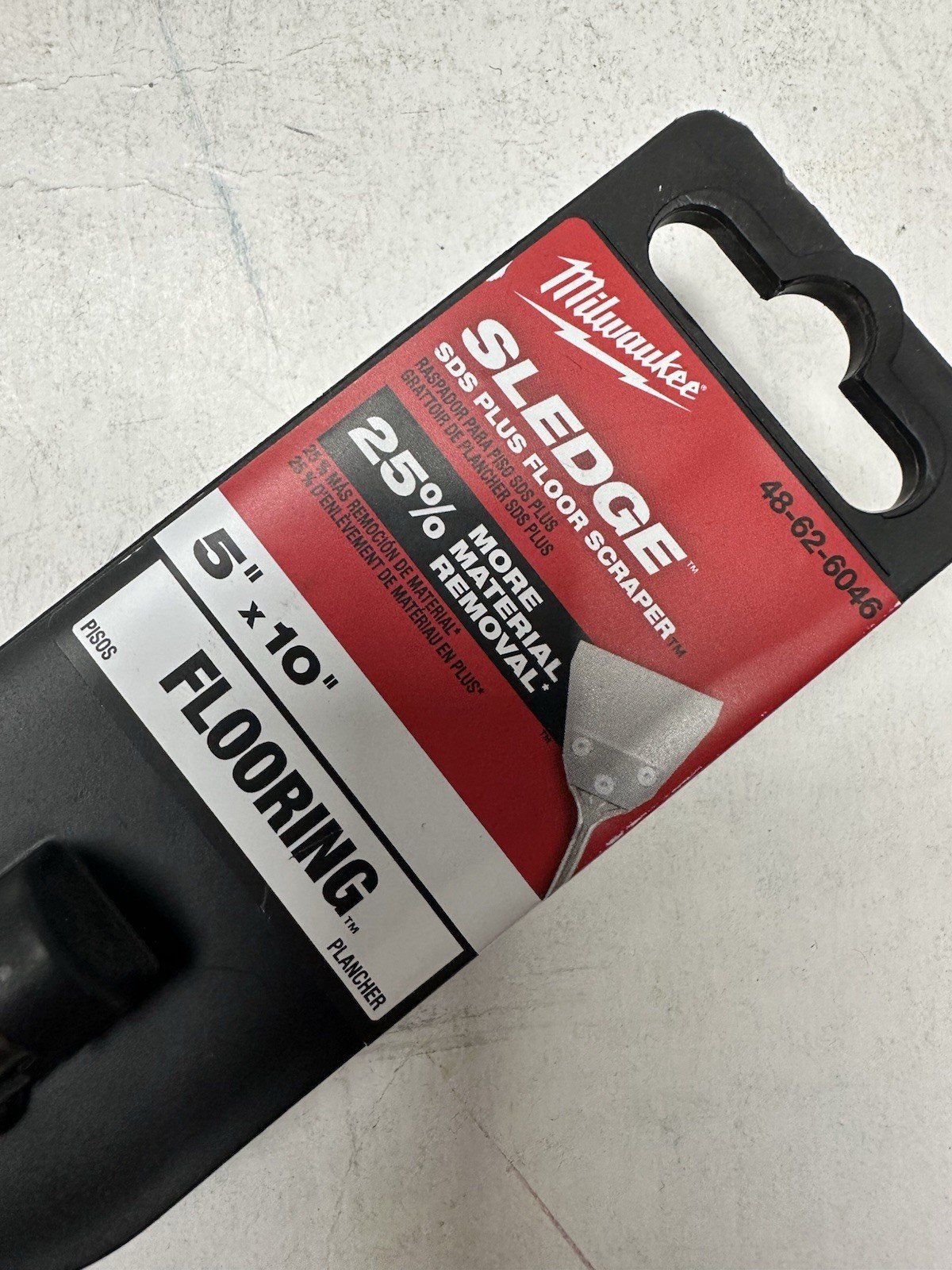 Milwaukee 48-62-6046 SDS-PLUS Floor Scraper 5″ X10″ New
