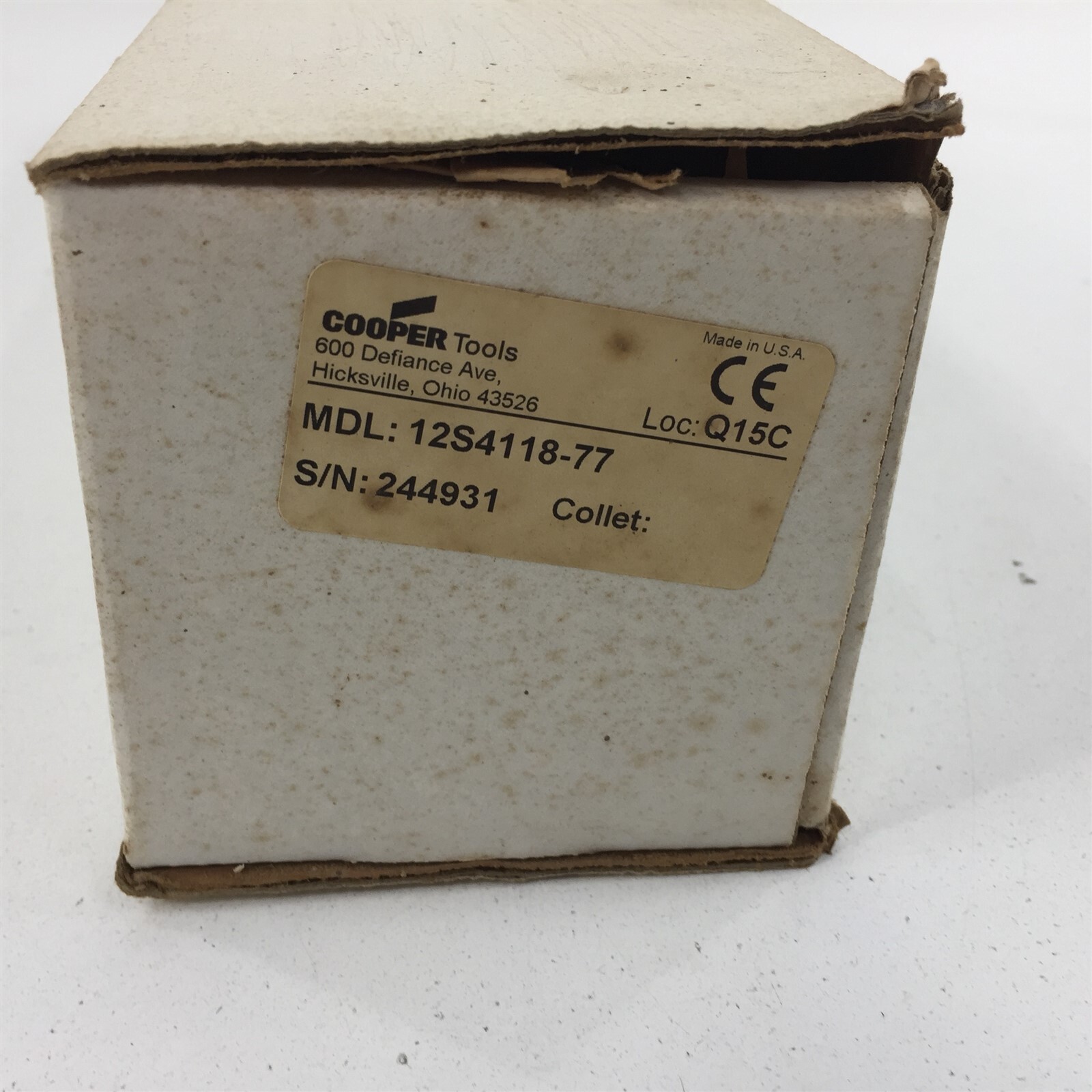 Cooper Tools 12S4118-77 Dotco Inline Cone or Plug Wheel Grinder