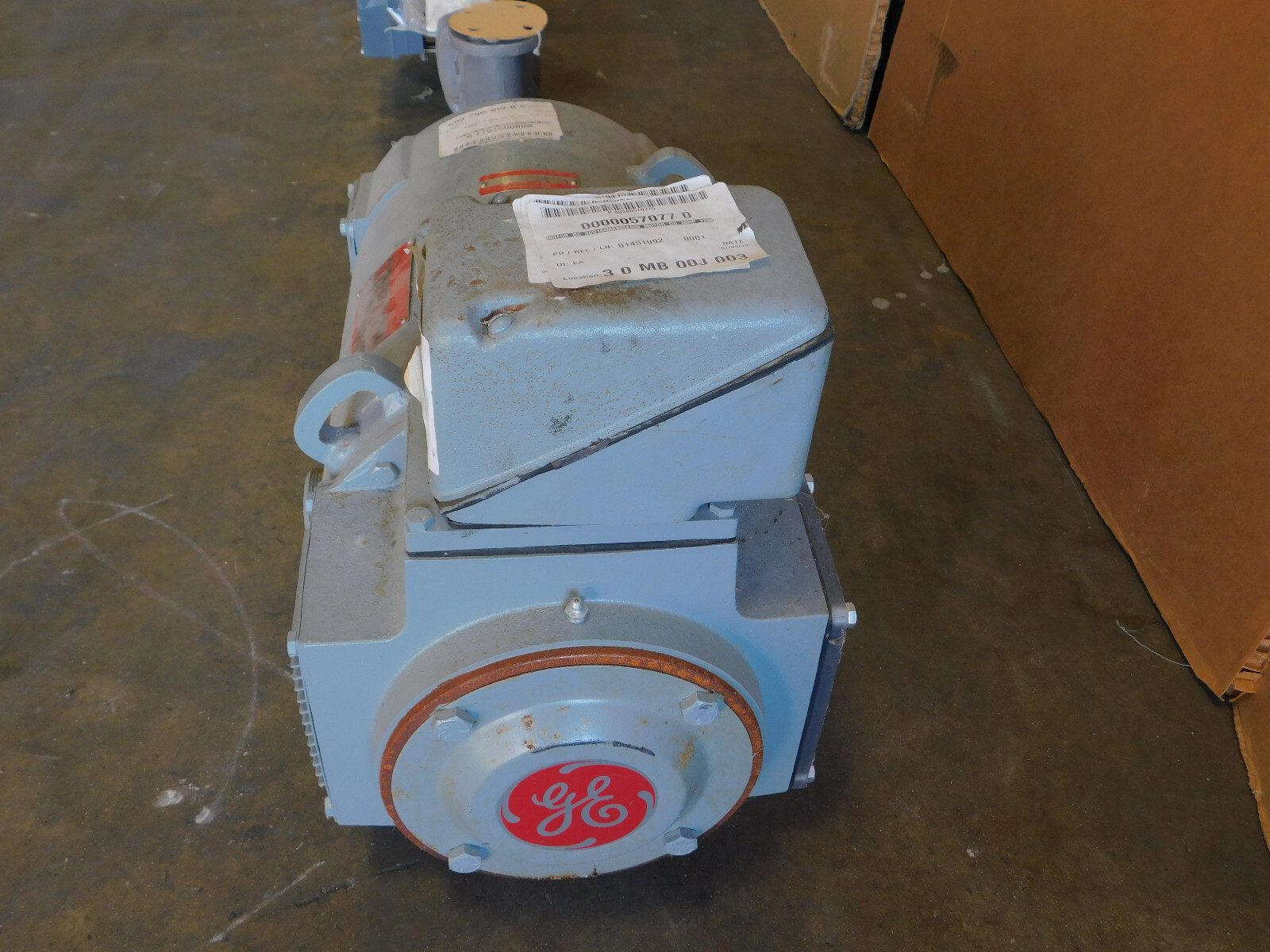 NEW GE Kinamatic DC Electric Motor 20 HP, 1750/2300 RPM, 500 V, 5CD164MA825A800