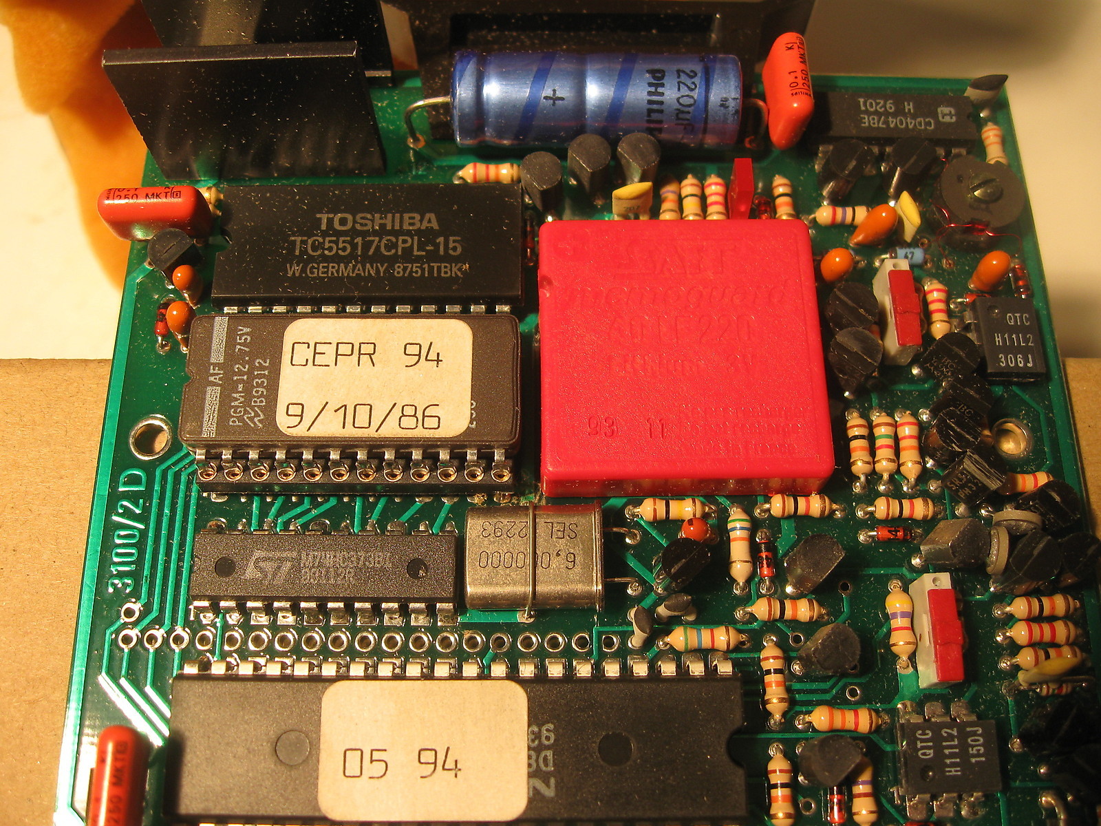 Balogh CEPR 94 OMB Tag Reader Control Board New Old Stock