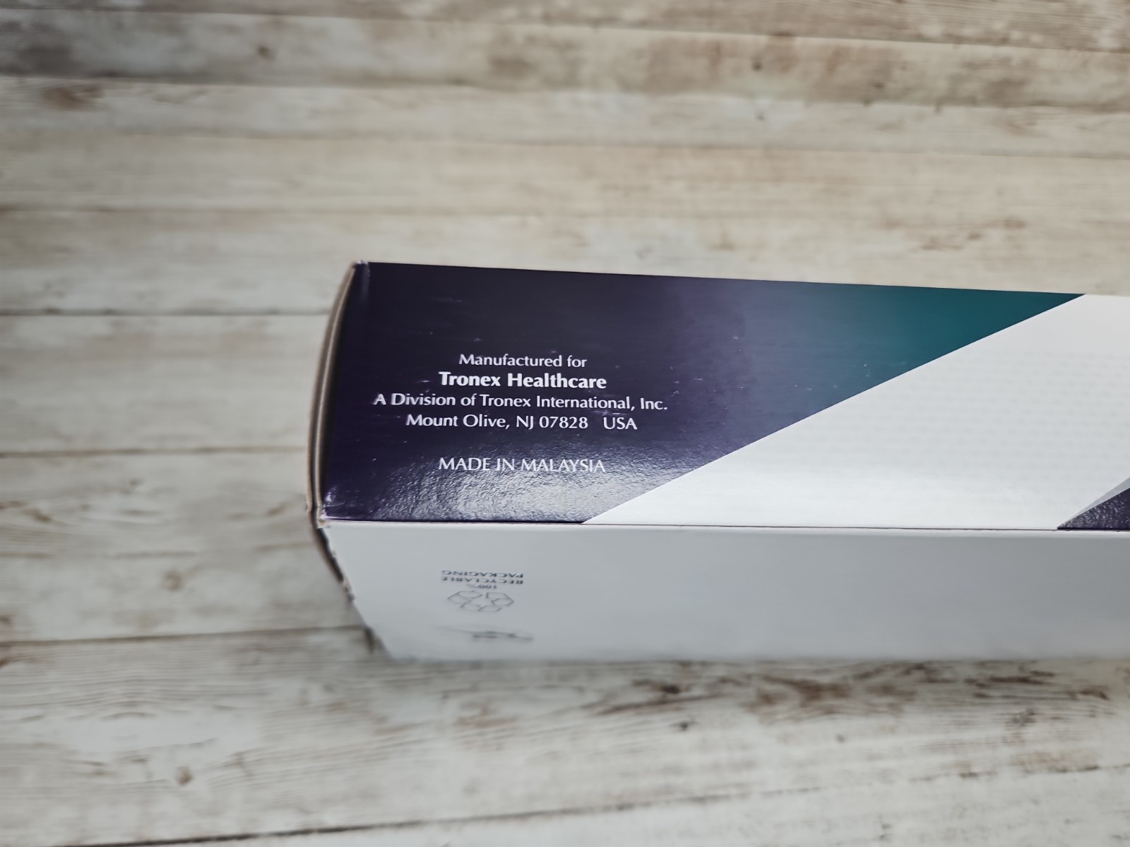 TRONEX 16″ Cuff Nitrile Exam Gloves DARK BLUE *1 DENTED BOX* Size: SMALL 50/Box