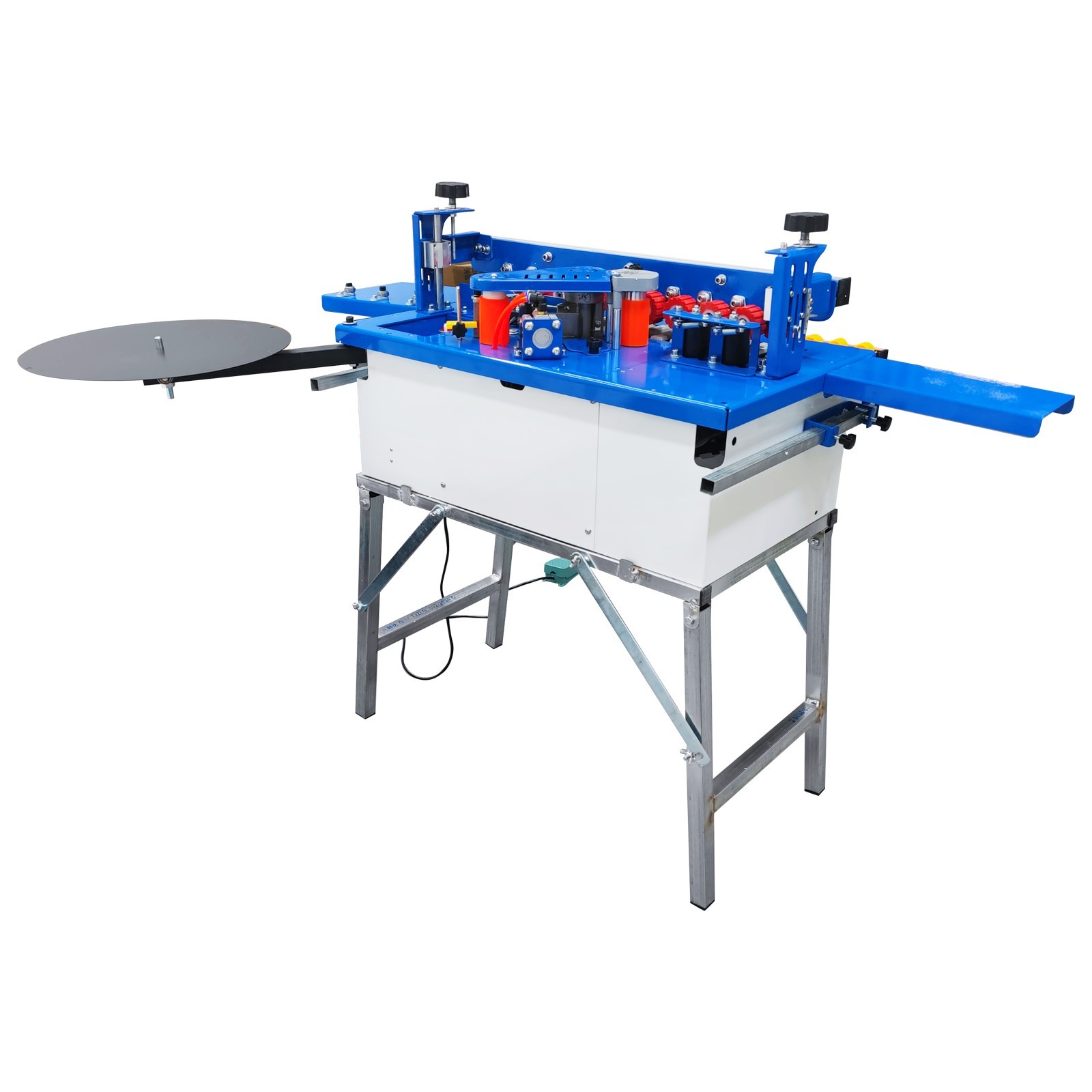 110V Automatic Woodworking Curved and Straight Edge Banding Machine 1200W/1.6HP