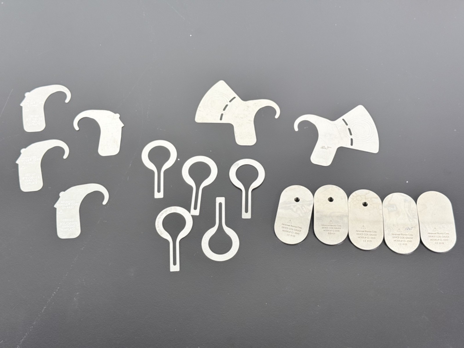 Advanced Bionics CI-4420 & CI-4340 Device Marking Template Set