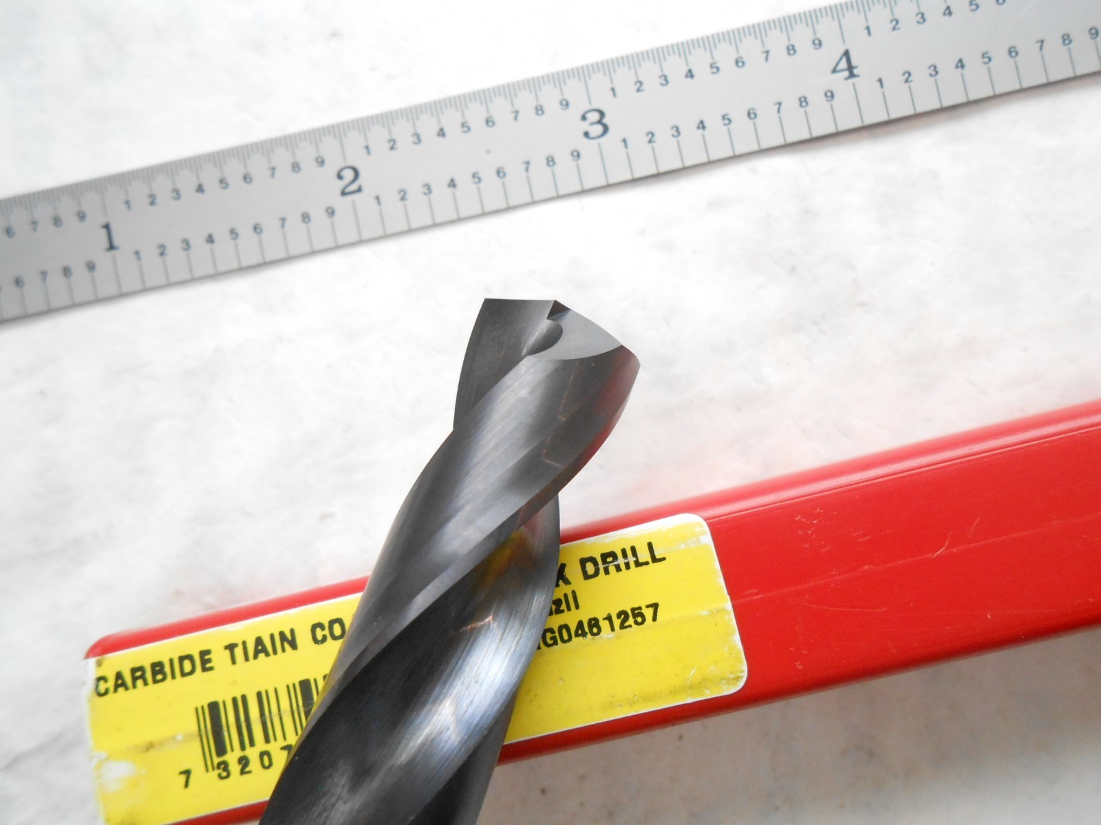 NEW DORMER H.P. 3XD SOLID CARBIDE DRILL 17/32″ CUT DIA. X 60MM FL X 107MM OAL