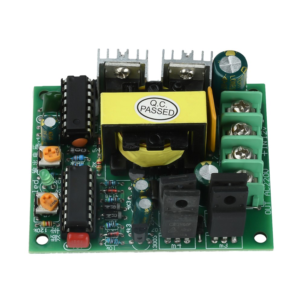DC 12-14.5V to AC 220V Inverter Module 50-100W DC-AC Step-Up Transformer Module