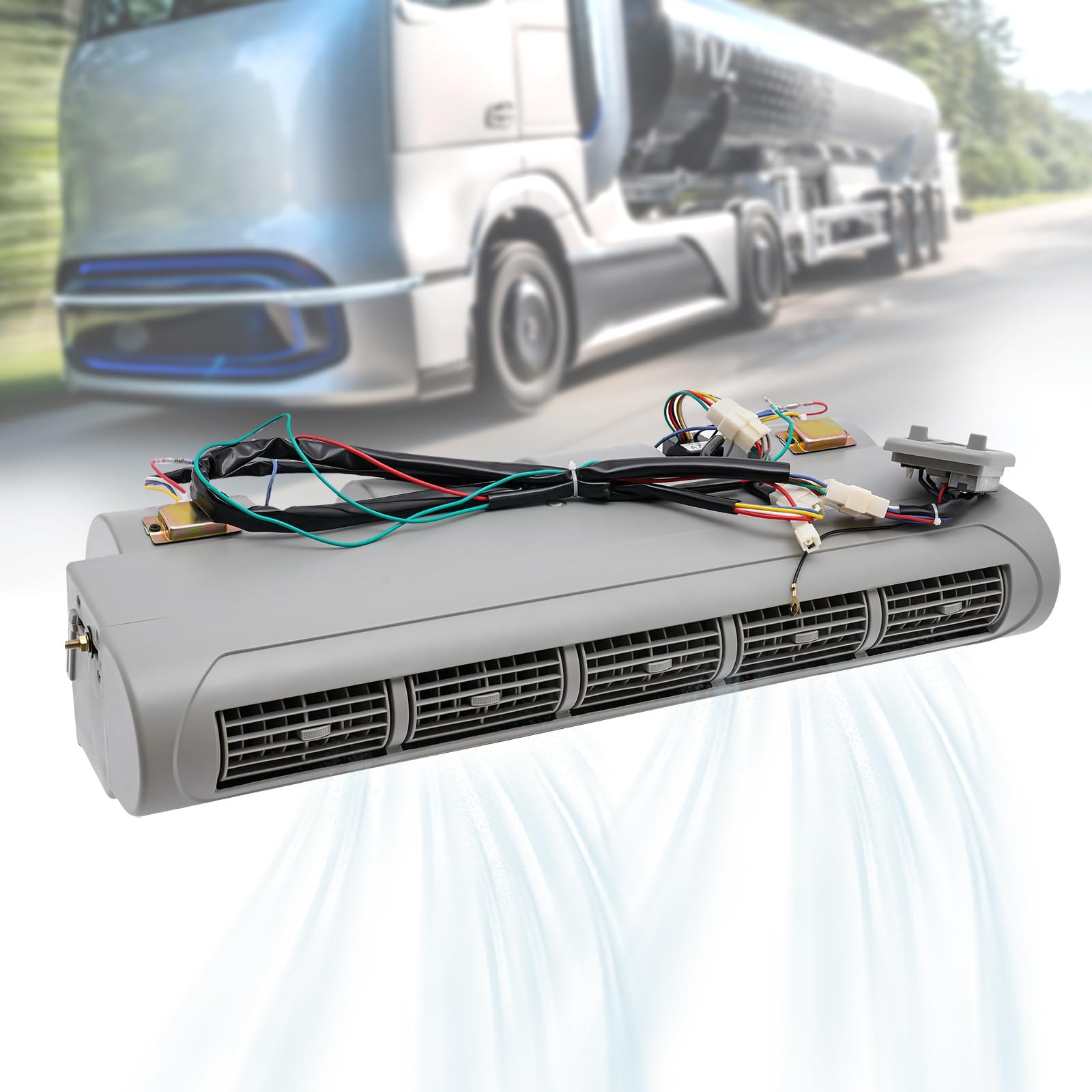 Universal AC Evaporator 2x80W Pure Copper Motor 598CFM Agricultural Vehicle