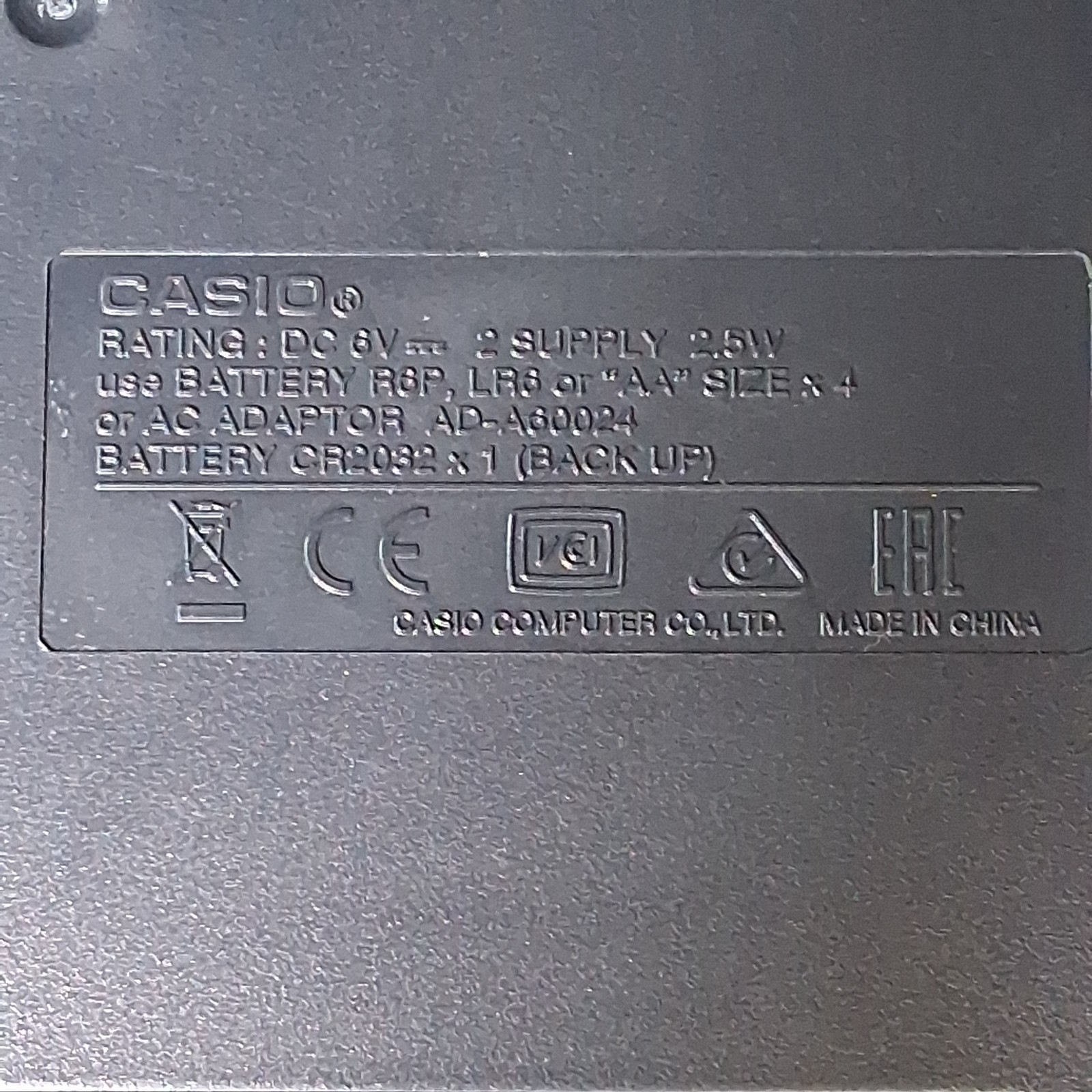 Casio HR-200RC Printing Calculator, Desktop Used Excellent Condition