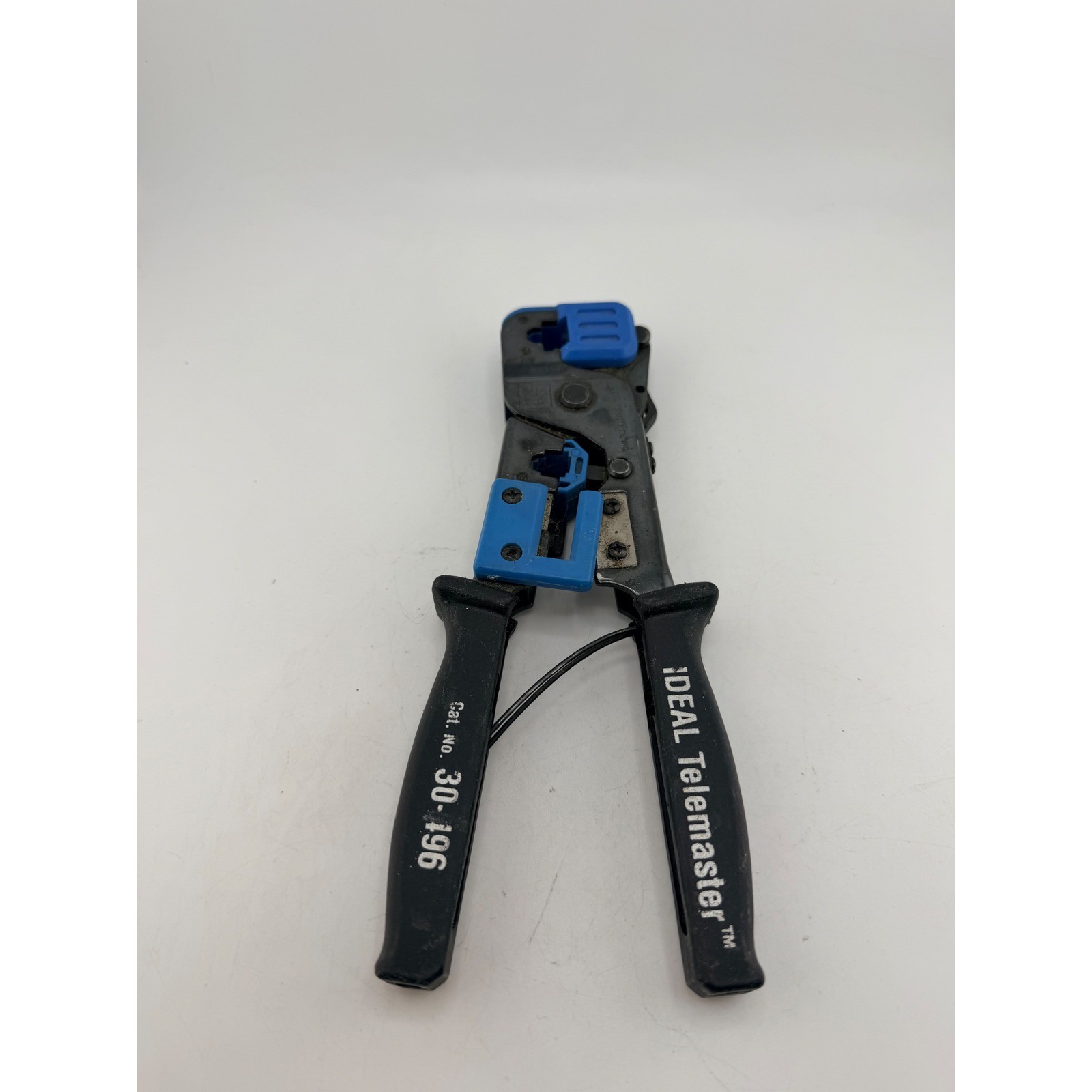 IDEAL Telemaster 30-196 Modular Plug Crimp Tool RJ-11 RJ-12 RJ-45 Cat No 30-196