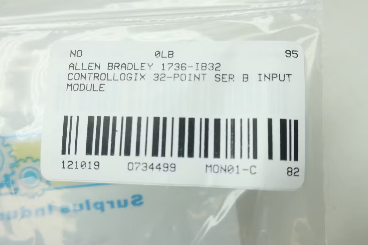 Allen Bradley 1756-IB32 Controllogix 32pt Input Module Ser B