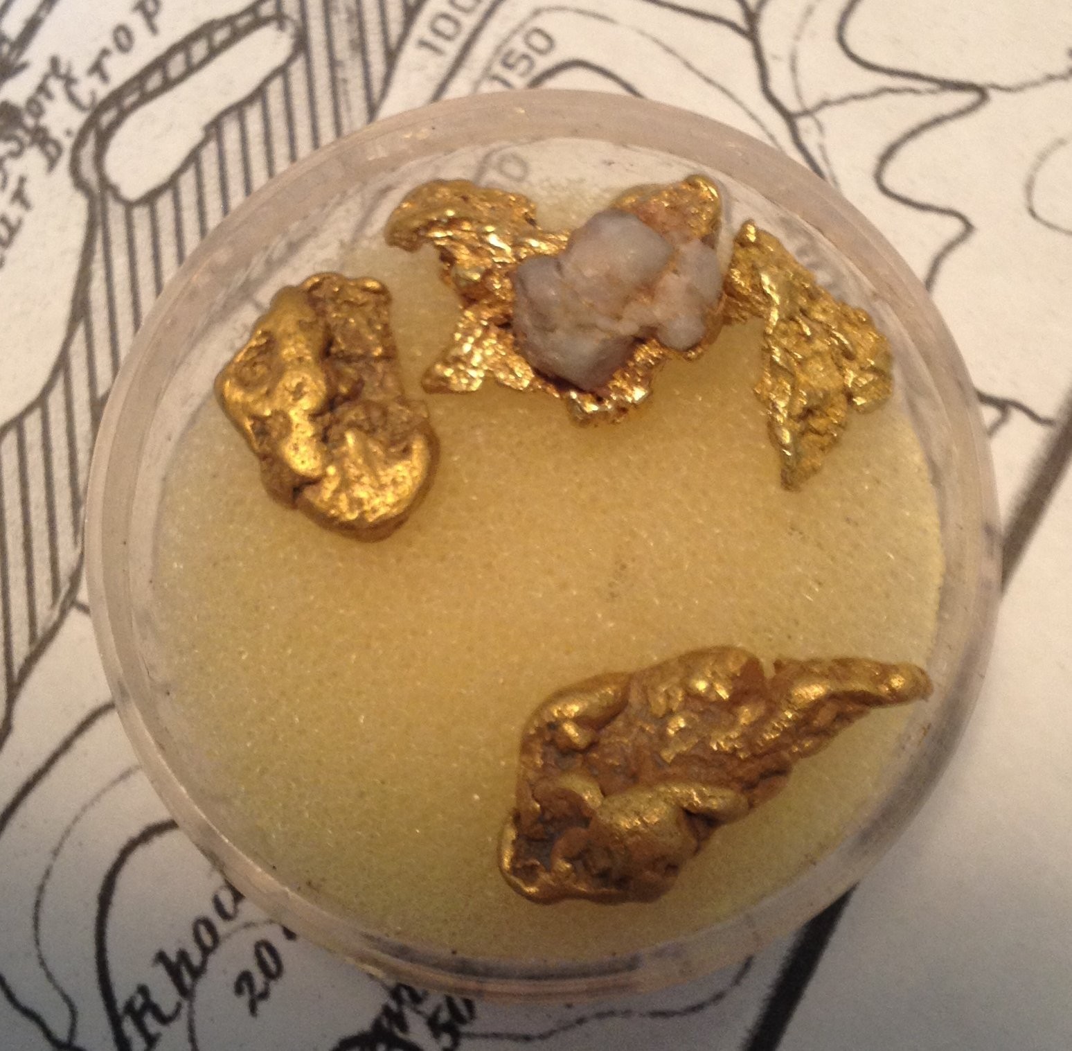 Goldn Gold Paydirt Eureka Panning Pay Dirt Bag – Gold Prospecting Concentrate