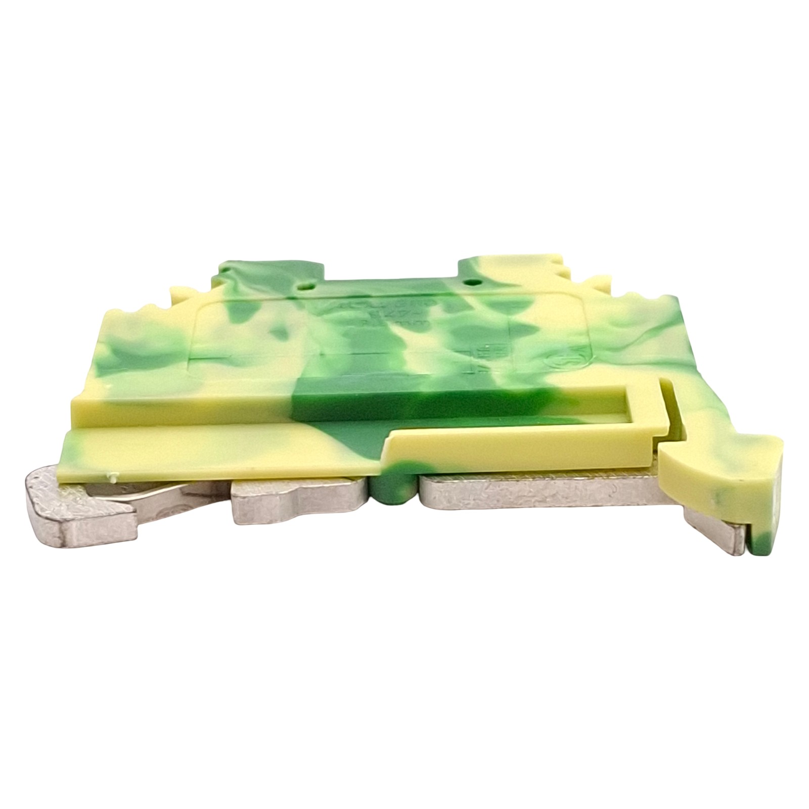 Lot of 20 Wago 280-107 Ground Terminal Block, 2-Position, 5mm Width, DIN Rail