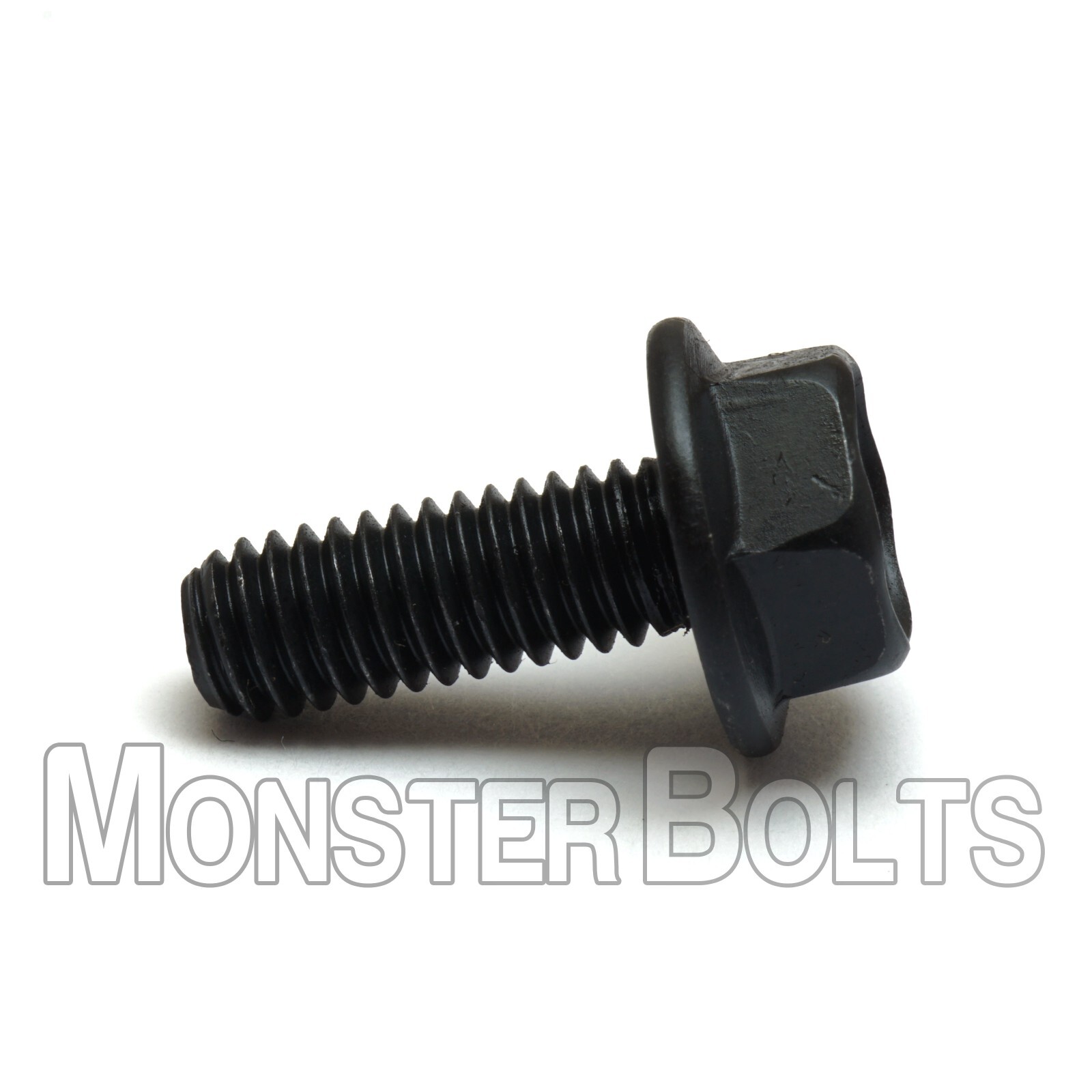 Bulk Qty 400 – M10 x 30mm Flange Bolts DIN 6921 CL 10.9 Steel Black Phosphate