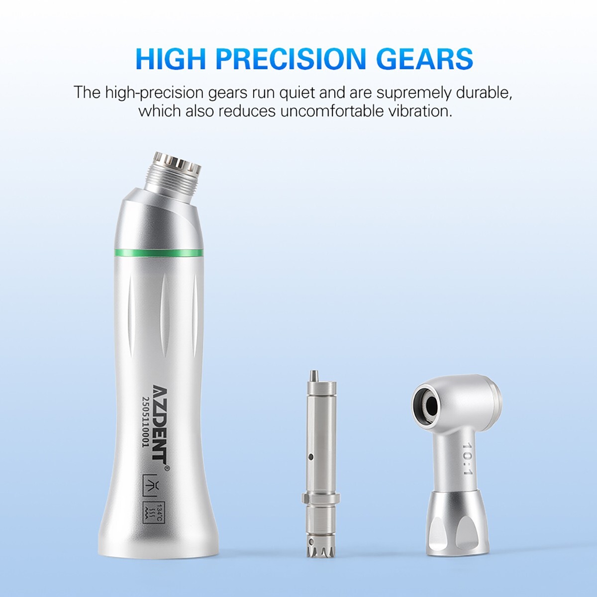 AZDENT Dental Endo Reciprocating Handpiece 10:1 Contra Angle Endodontic 60° M4