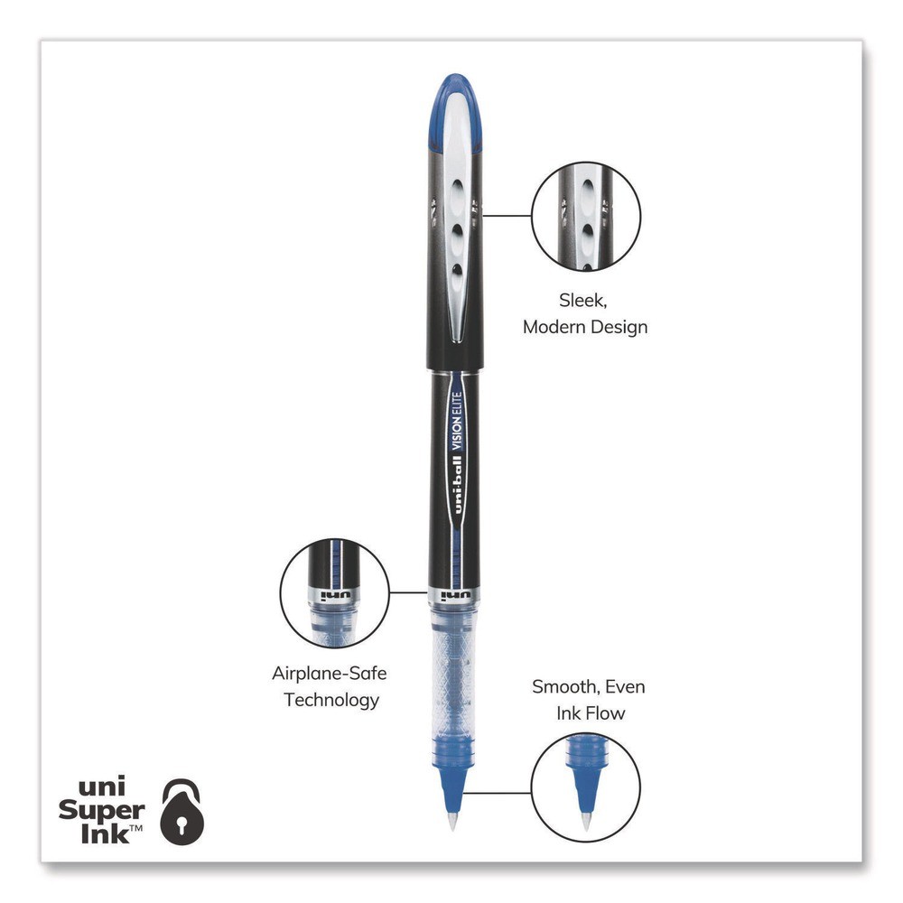 uni-ball 58092PP Gel Pen – Assorted Ink and Barrel Colors/Fine (8-Piece/Set) New