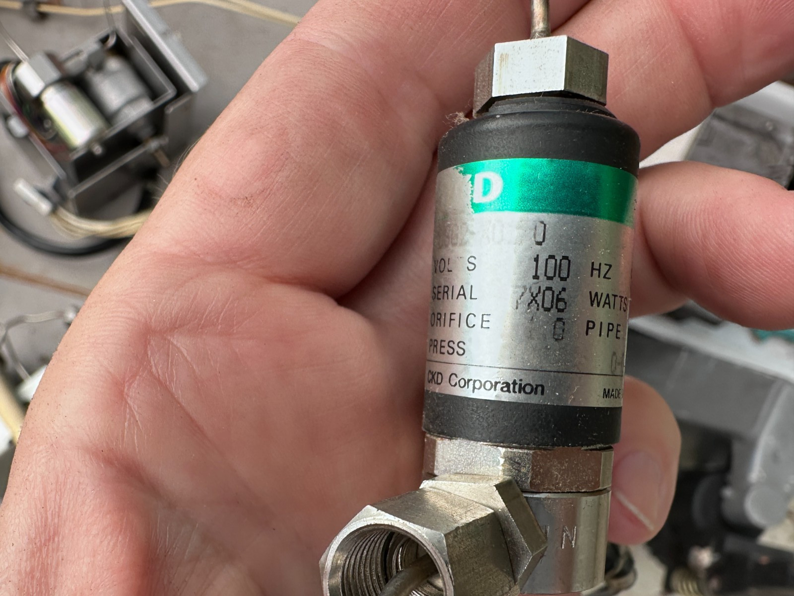 CKD Corporation Solenoid Valve for GC