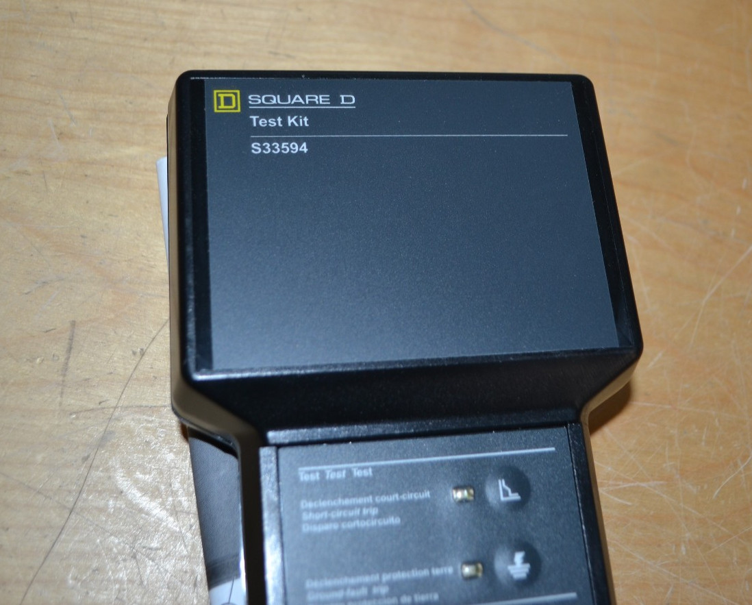 Square D Schneider Electric ~ S33594 Hand Held Breaker Test Kit, HHTK ~ Complete