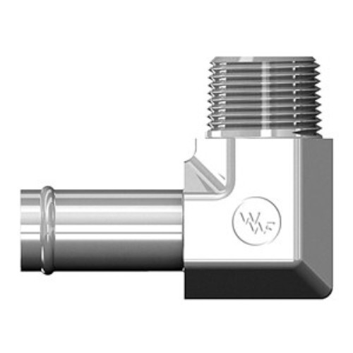 3/4″ Beaded Hose Barb x 3/4″ Male Pipe NPT 90° Steel Adapter 4501-12-12