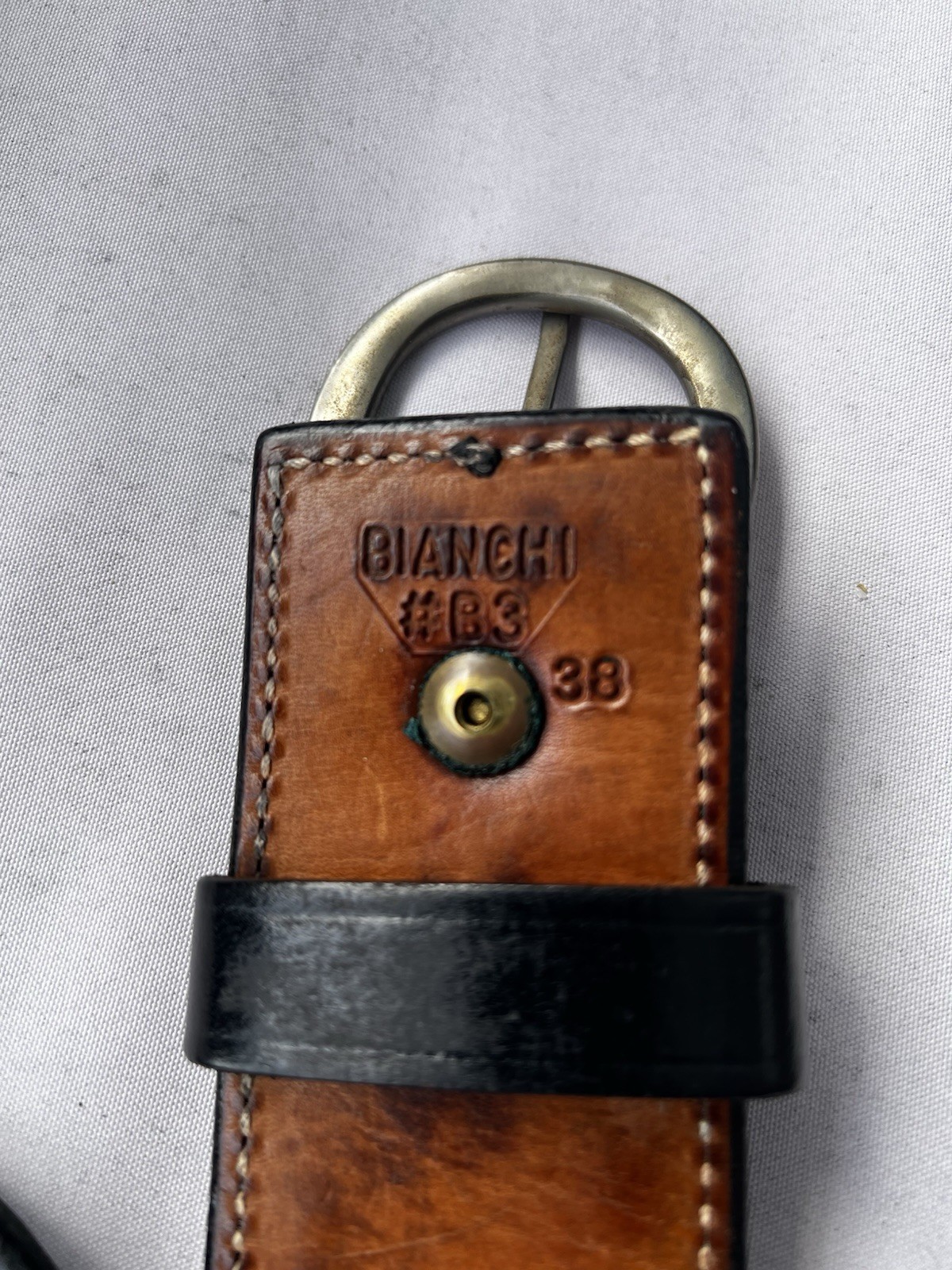 Bianchi #350 Basket Weave Holster, Leather Belt Size 38, Safariland Handcuff