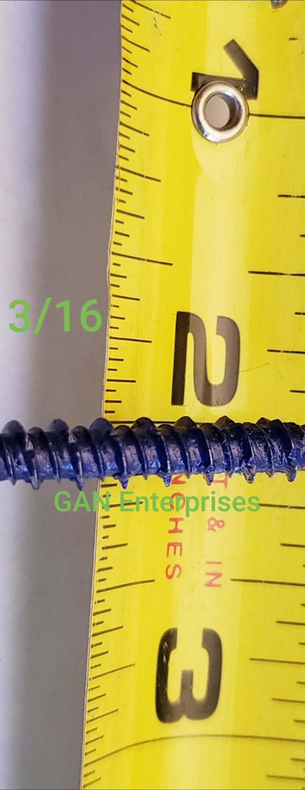 Concrete Hex Head Phillips / slot Combo 3/16 x 1-3/4″ to 4″ Masonry Screw Tapcon