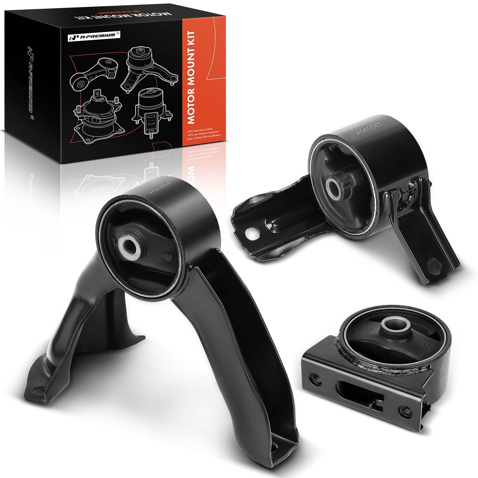Engine Motor Mount Kit for Compass Patriot Caliber 2007-2017 3PC Set 5105493AB