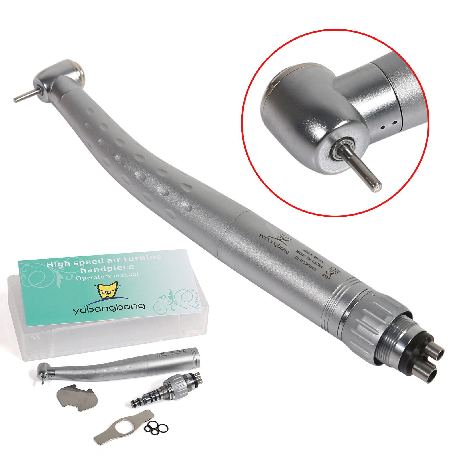 USA NSK PANA Turbina Dental 45 Degree Surgical High Speed Handpiece Push 4H WCA4