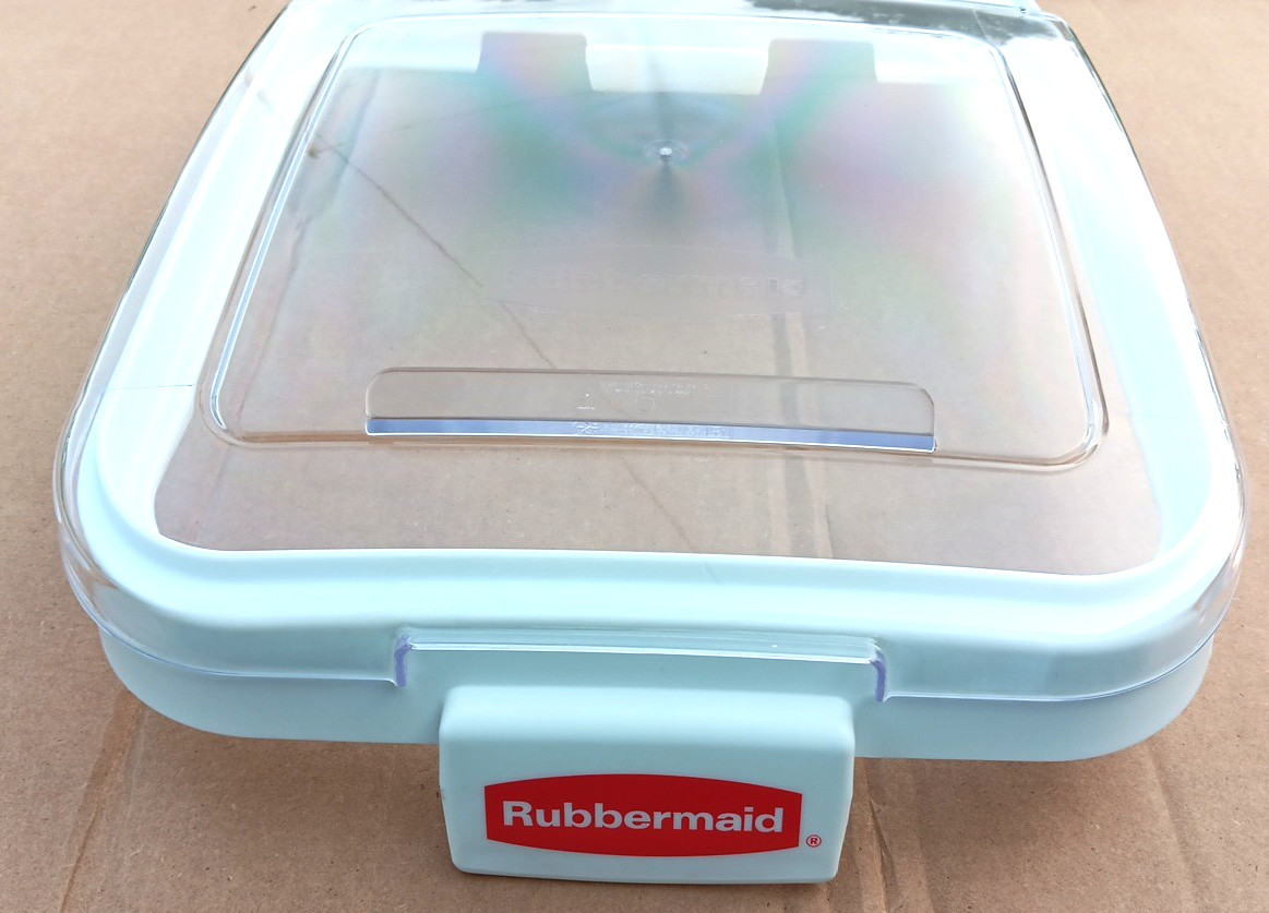 Rubbermaid FG9F7800CLR Clear Sliding Lid w/ 32 oz Scoop for 3602-88