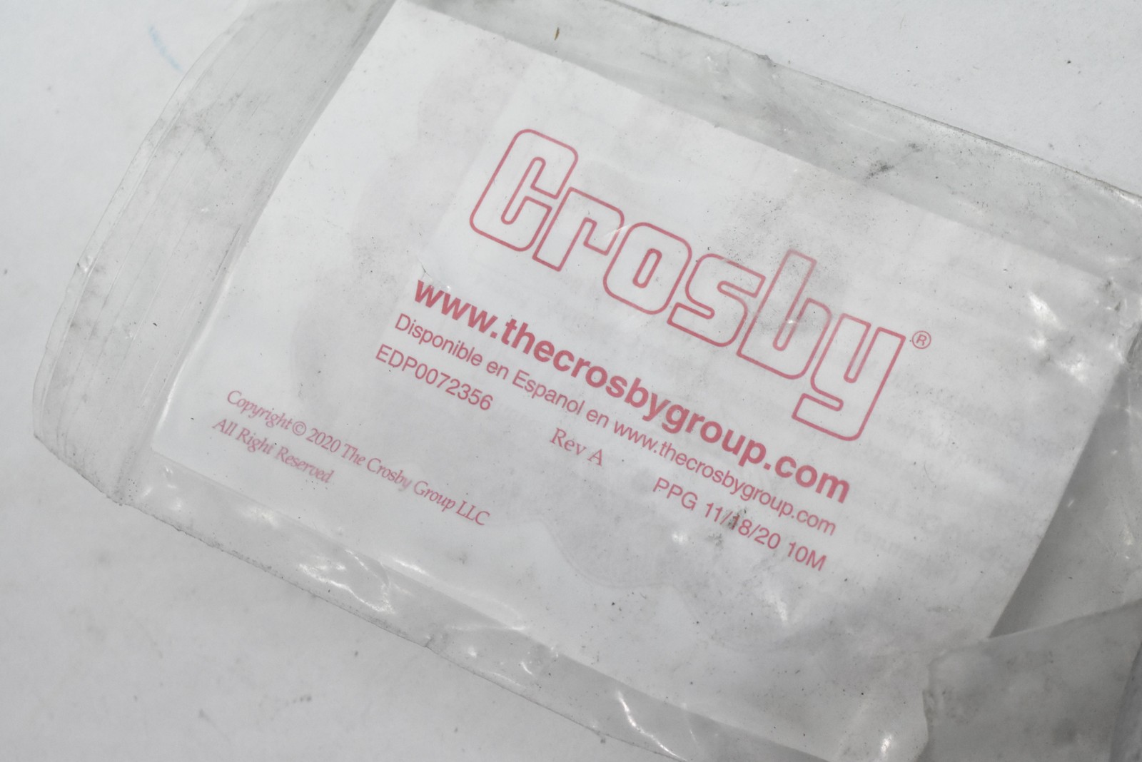 Crosby 3/4W-B56 Oblong Master Link Galvanized Steel Hoist Rigging USA Made