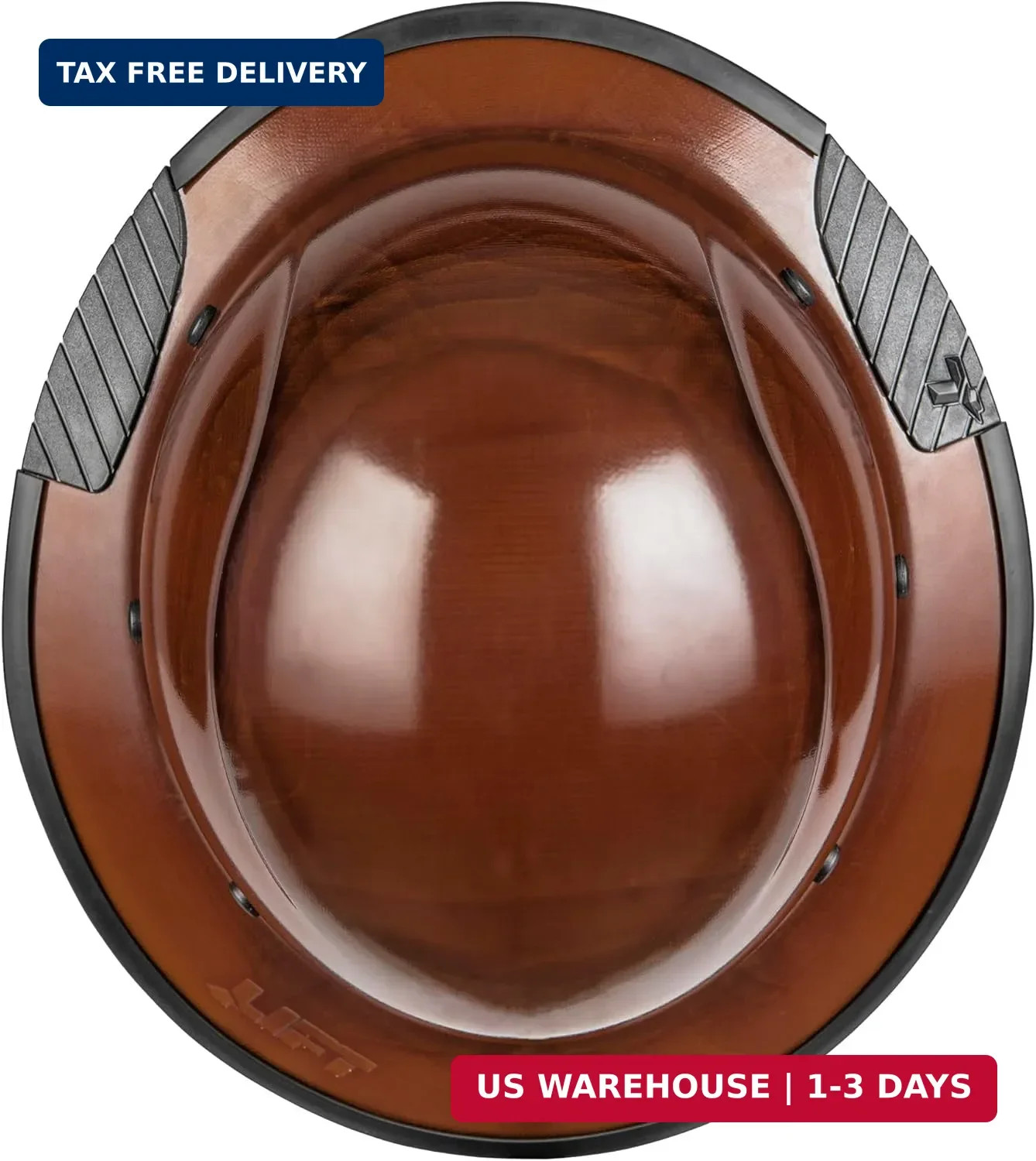LIFT SAFETY DAX Brim Edge Guard | Hard Hat Dax Gaurd, Brown