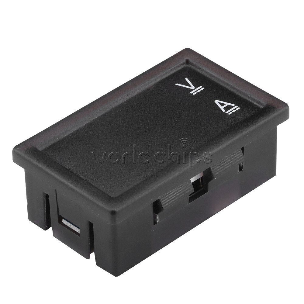 Hall Ammeter Voltmeter DC0-300V 0-400A Isolated Digital Current Voltage Meter