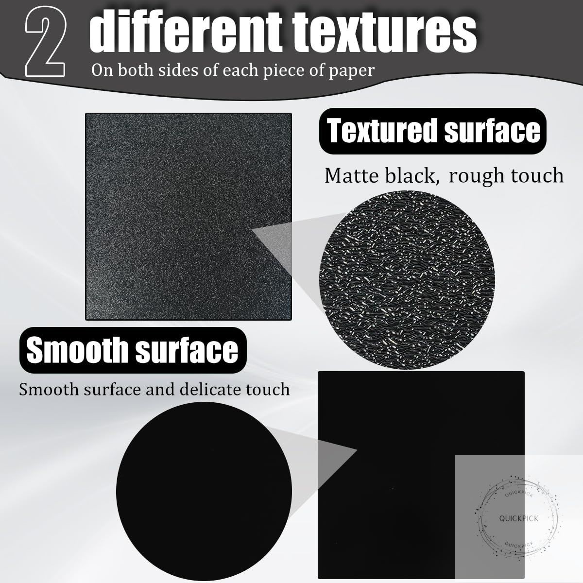 Pack of 2 ABS Plastic Sheet, Black Plastic Sheet 8″ x 12″ x 1/8″ Thick 3mm Rigid