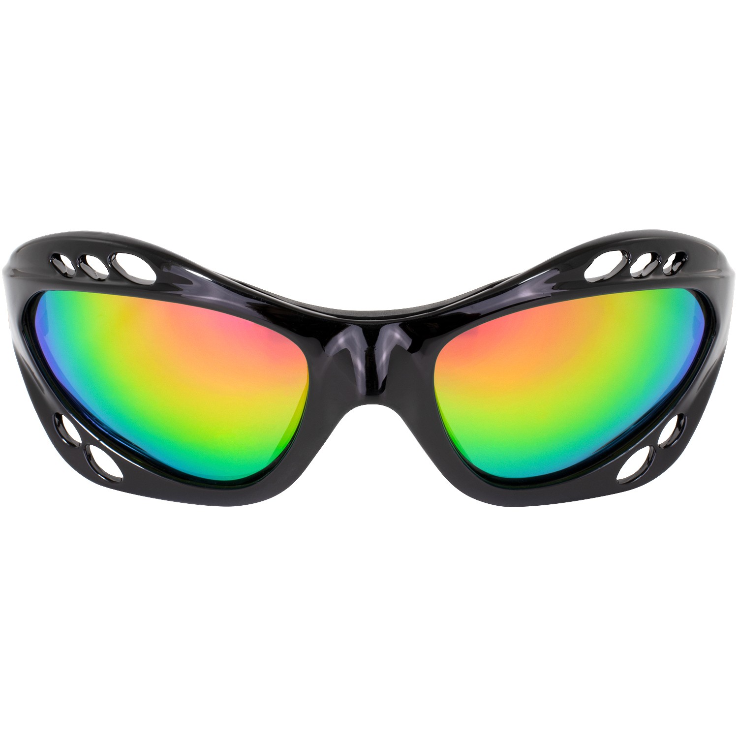 3 Pairs Birdz Seahawk Polarized Sunglasses Black w/ Blue Red Pink Mirror Lens