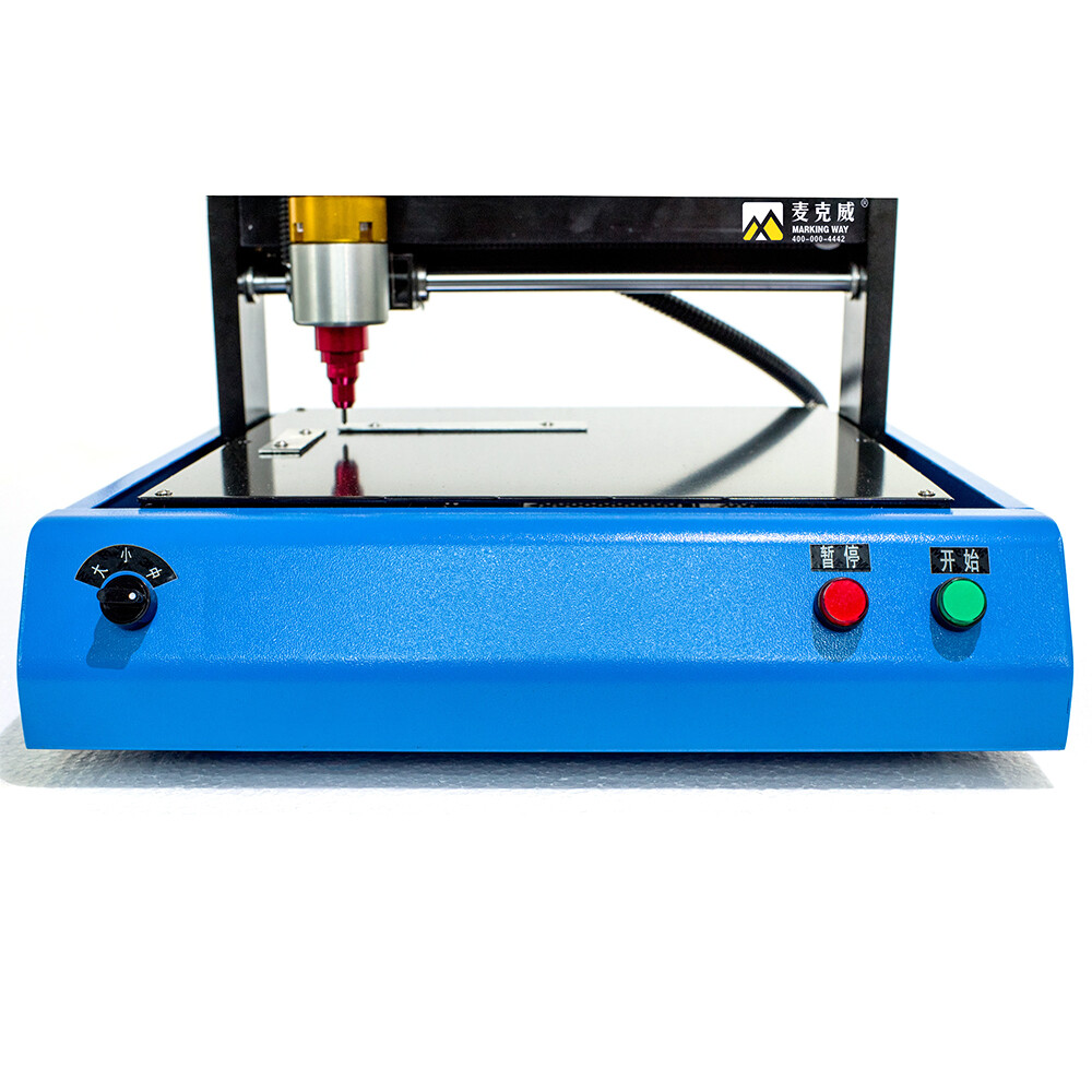 110V Electric Metal Marking Machine Dot Peen 200x150mm For Number Letter Label