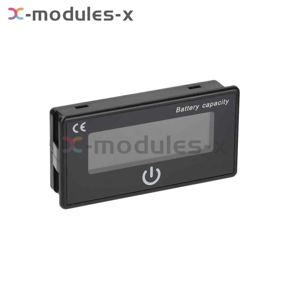DC8-100V Battery Indicator Percentage Battery Voltage & Temperature Tester Meter