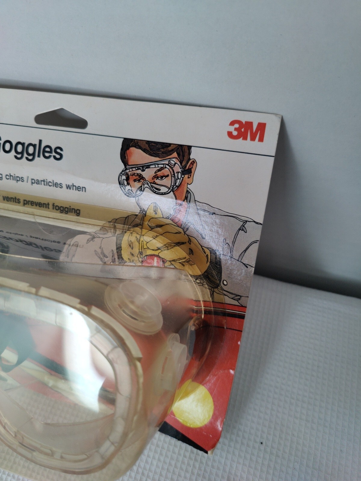 3M Auto-Pak 3204 Safety Goggles, Clear Anti-Fog, Impact Resistant