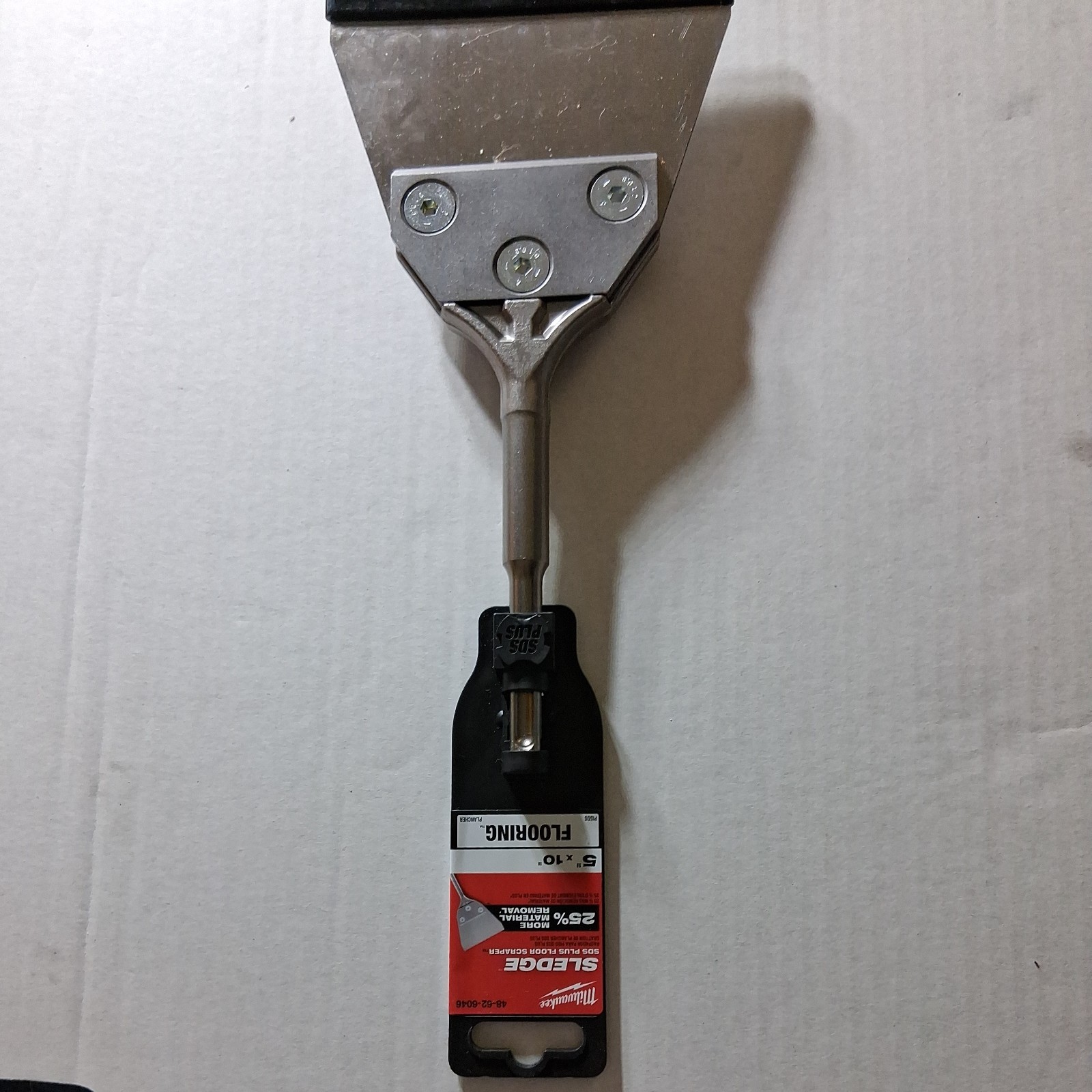 Milwaukee 48-62-6046 5×10 Sledge SDS Plus Floor Scraper