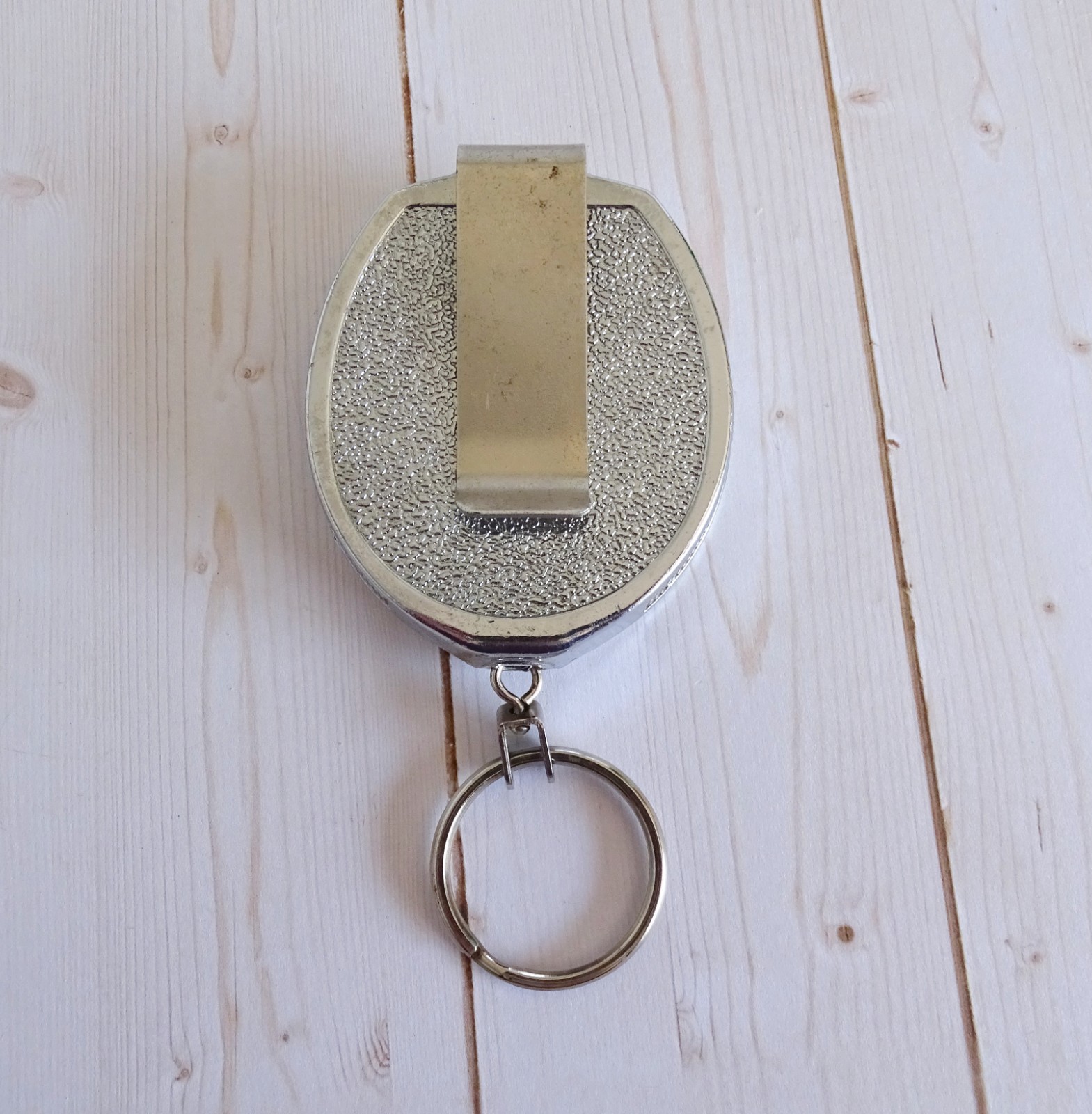 Starrett SK1 63135 Key Caddy Tool Belt Clip Retractable Chain Ring