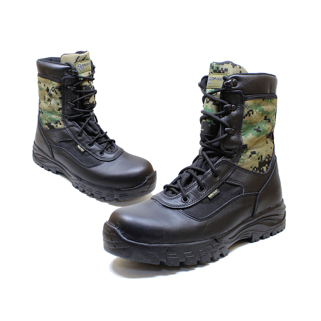 [UNIKHAN] Work Footwear 8 inch Special Forces Combat Boots – WOLF-106 (US 5 to 1
