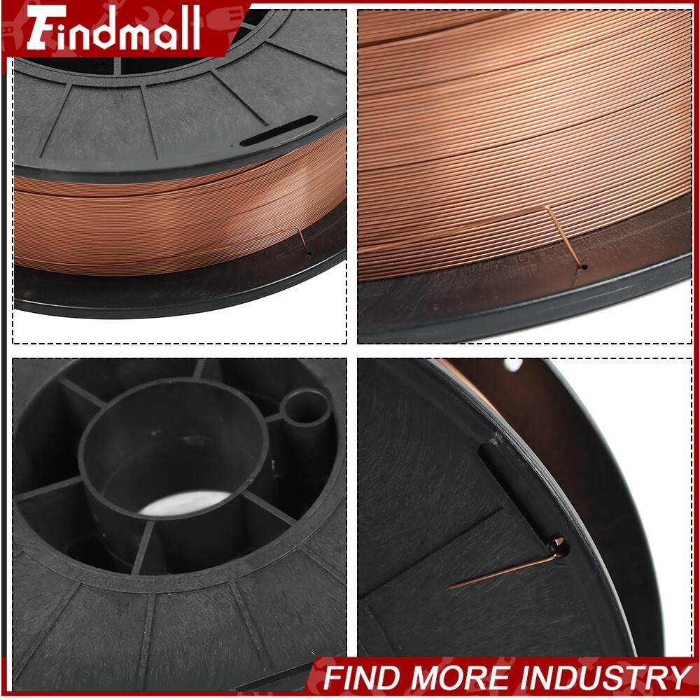 Findmall ER70S-6 .023″ .030″ .035″ .045″ Mild Steel MIG Welding Wire Spool
