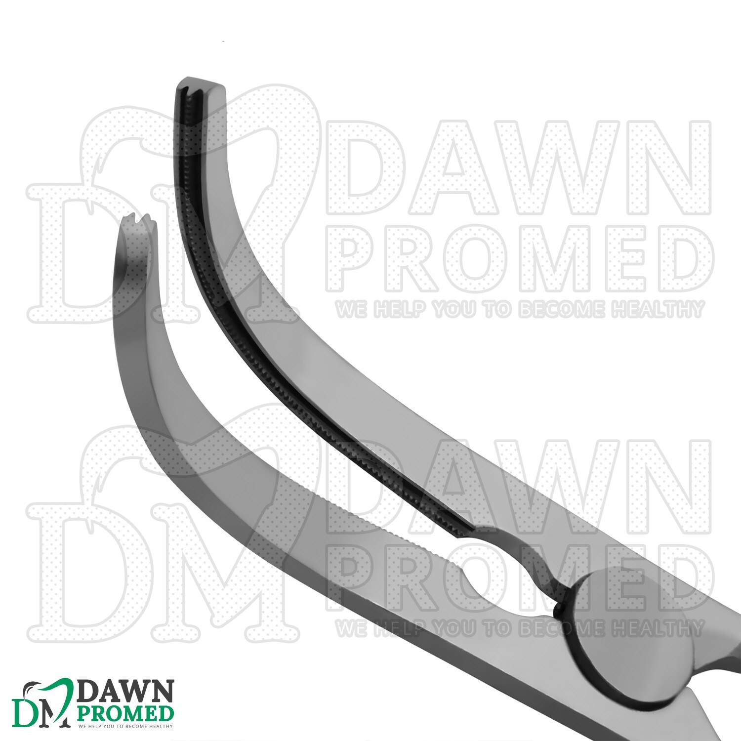 Glover Atraumatic Debakey Bulldog Clamp 3.5” Curved 4cm Jaw Surgical Instrument