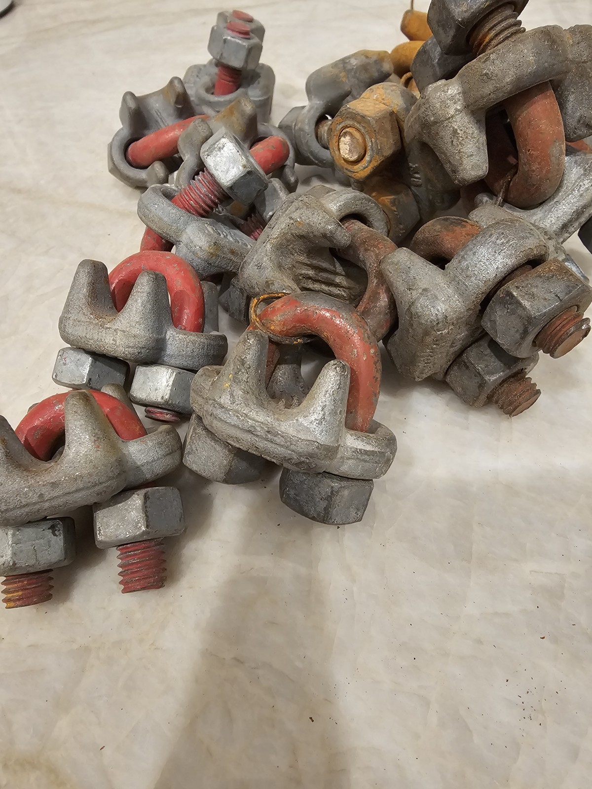 10 Pack!Crosby 3/8″ Inch Wire Rope Clip G-450 1010097 Cable Clamp #4014D148PR5SI