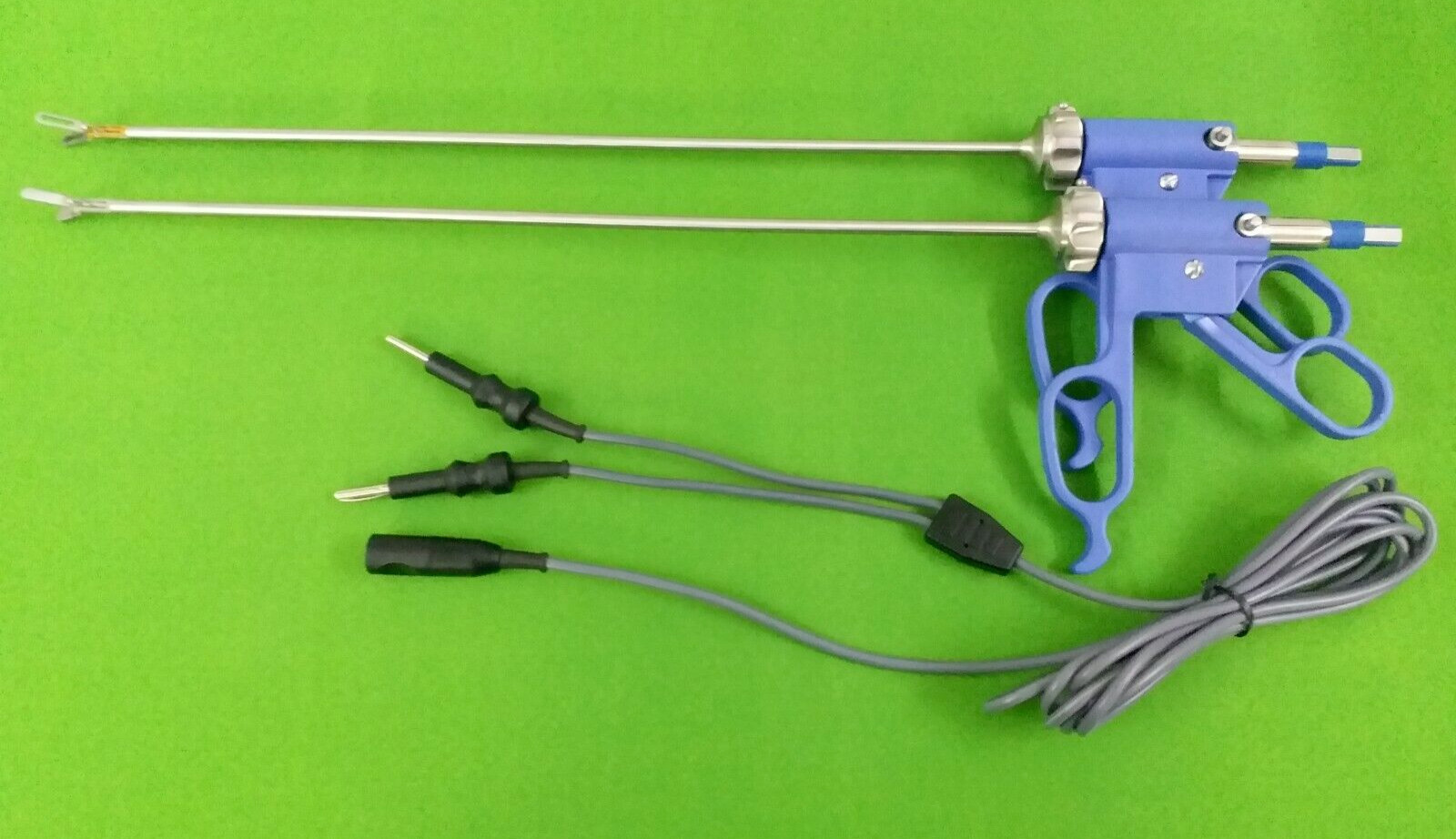 2 PC Bissinger Bipolar Forceps 5mmx330mm With Cable Laparoscopic instruments