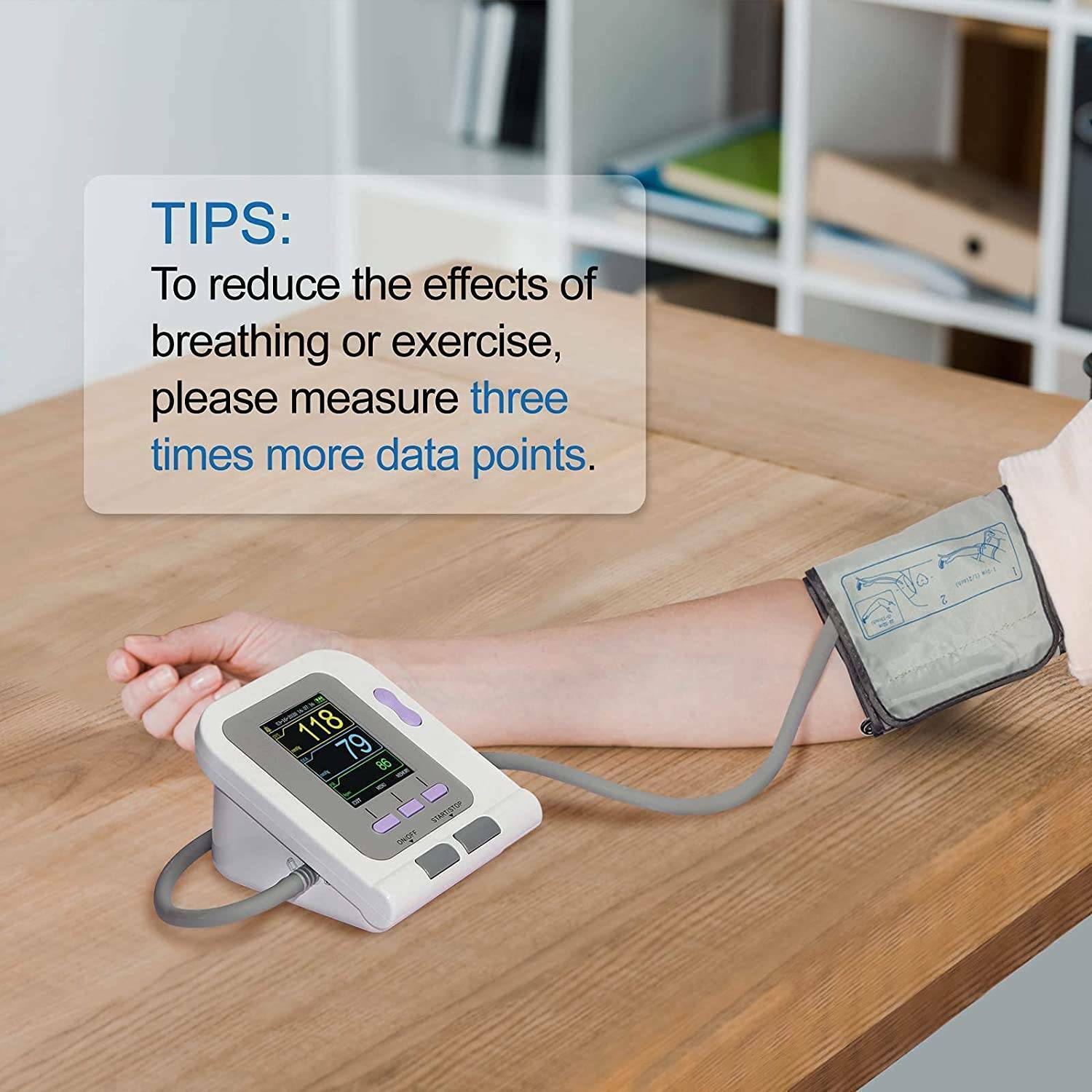 Digital Upper Blood Pressure Monitor meters sphygmomanometer,infant,child,adult