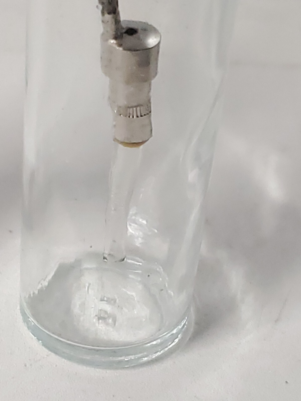 (2) Glass Nasal Atomiser Nose ( unknown brand ) as shown