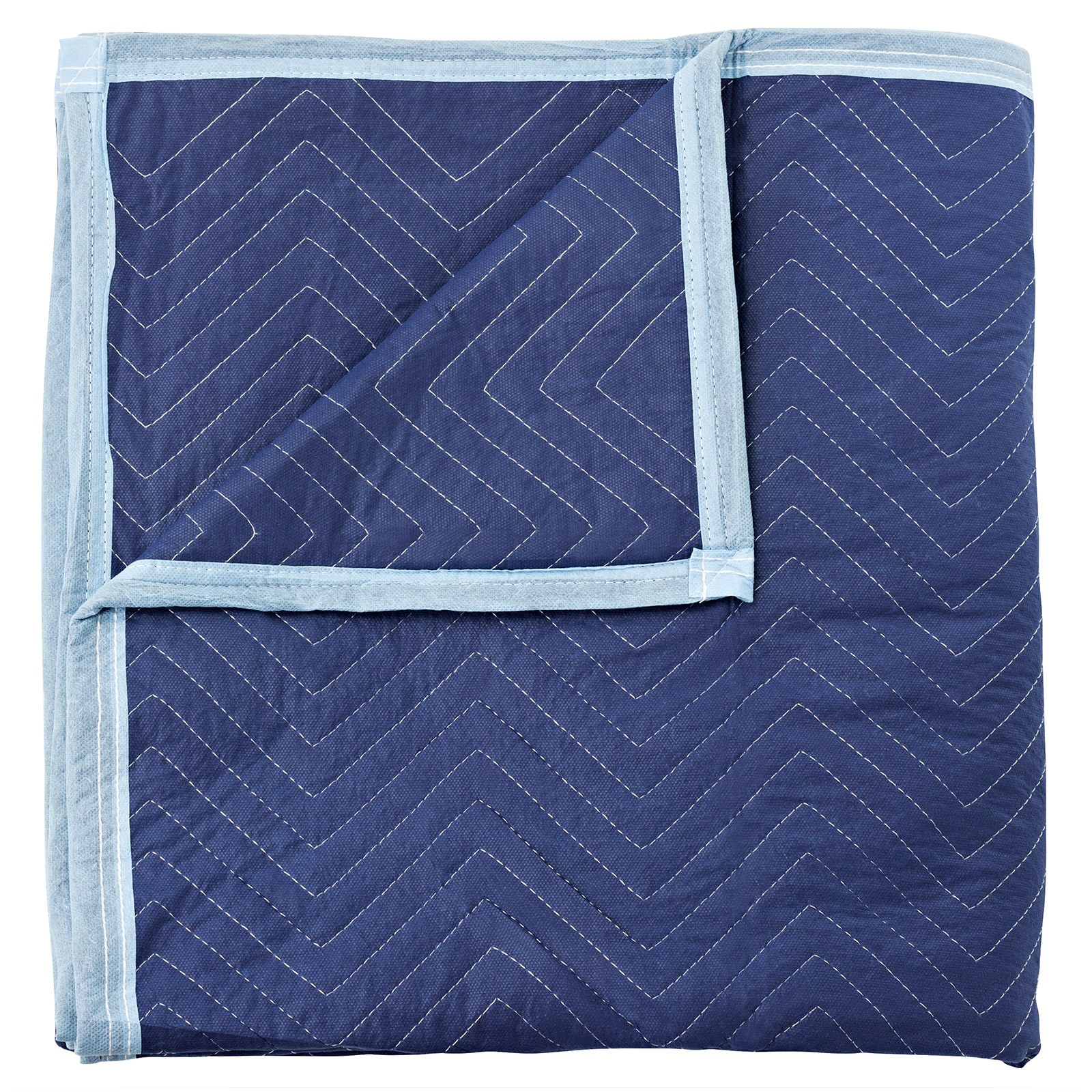 12 Moving Blankets Furniture Pads – Deluxe Pro – 80″ x 72″ Royal Blue