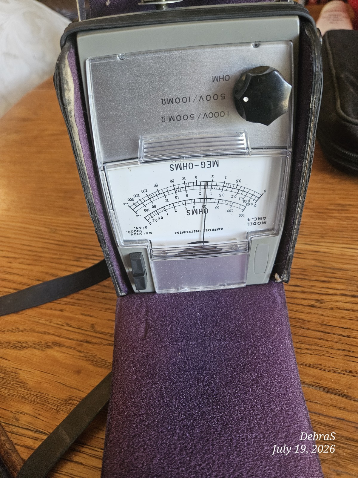 Vintage Amprobe AMC-4